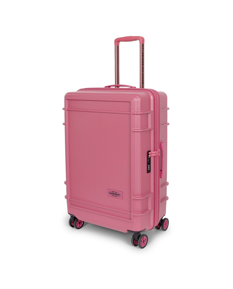 Maleta grande resist'r zip l rígida con capacidad de 90 l - Eastpak - Rosa Rosa-5