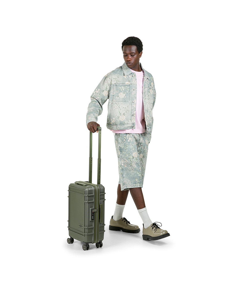 Maleta de cabina resist'r zip cabin rígida con capacidad de 28 l - Eastpak - Verde militar Verde militar-4