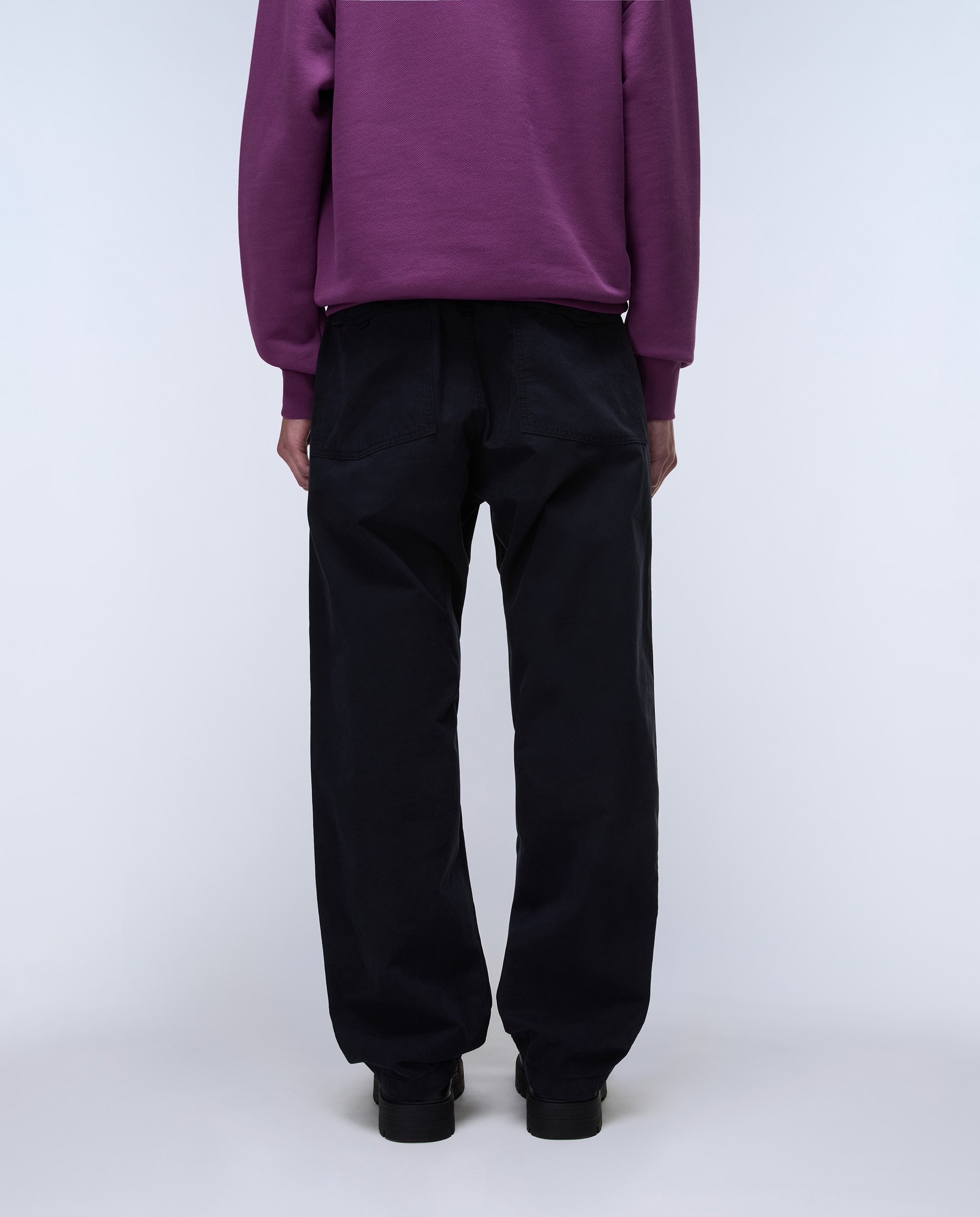 Chino de hombre spejil de corte relaxed - Napapijri - Negro Negro-2