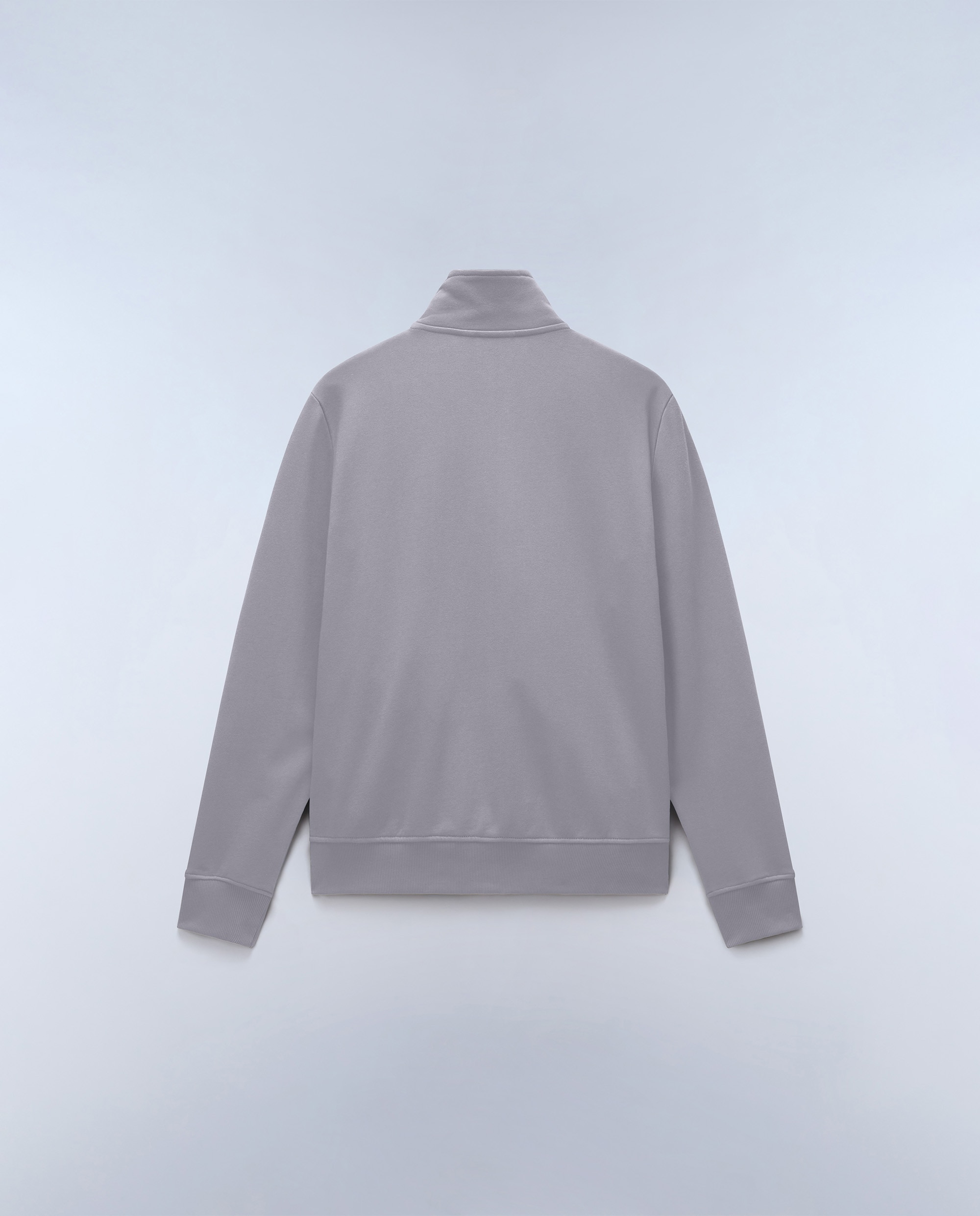 Sudadera de hombre balis fz sum con cremallera - Napapijri - Gris Gris-5