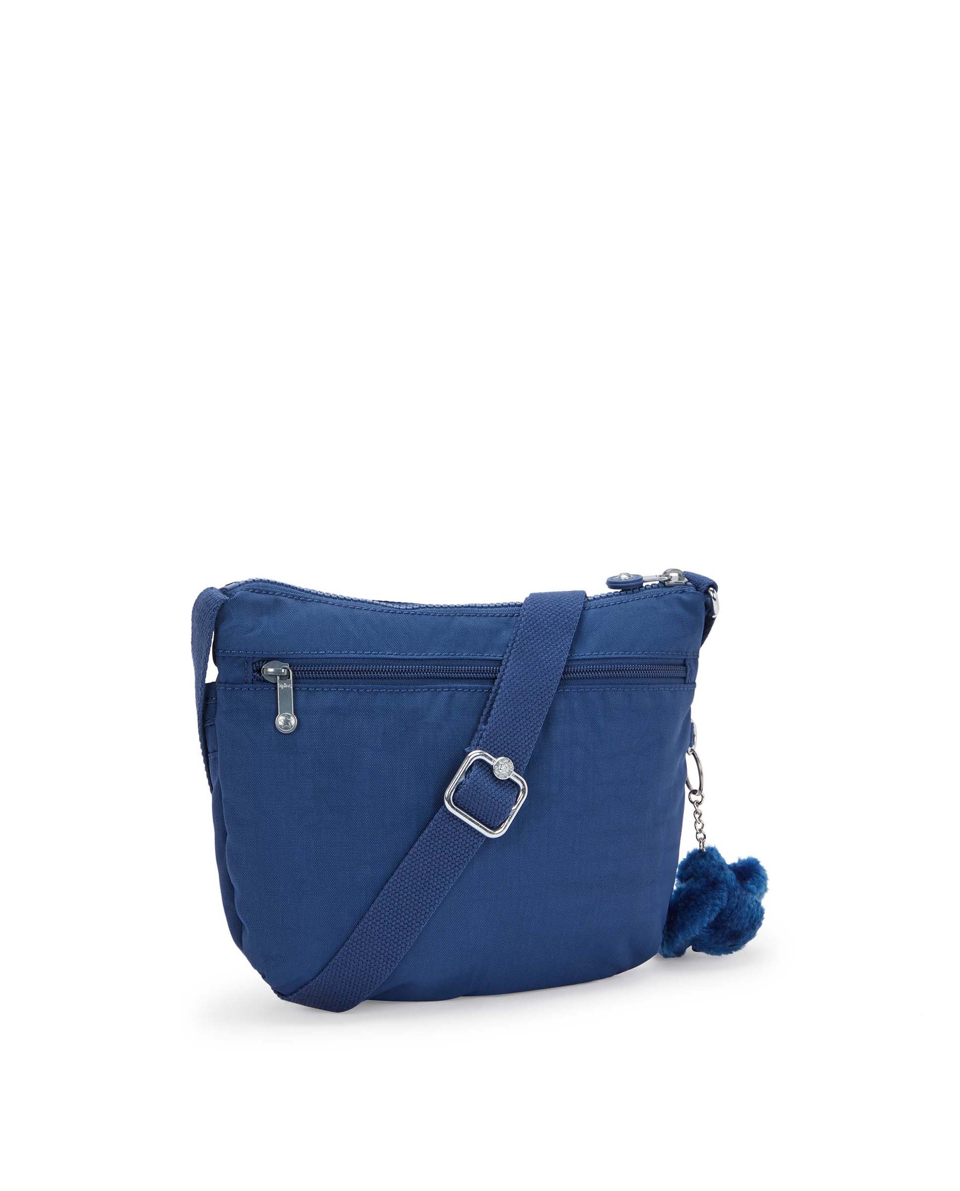 Bandolera de mujer pequeña con cremallera y correa ajustable - Kipling - Azul Cobalto Azul Cobalto-3