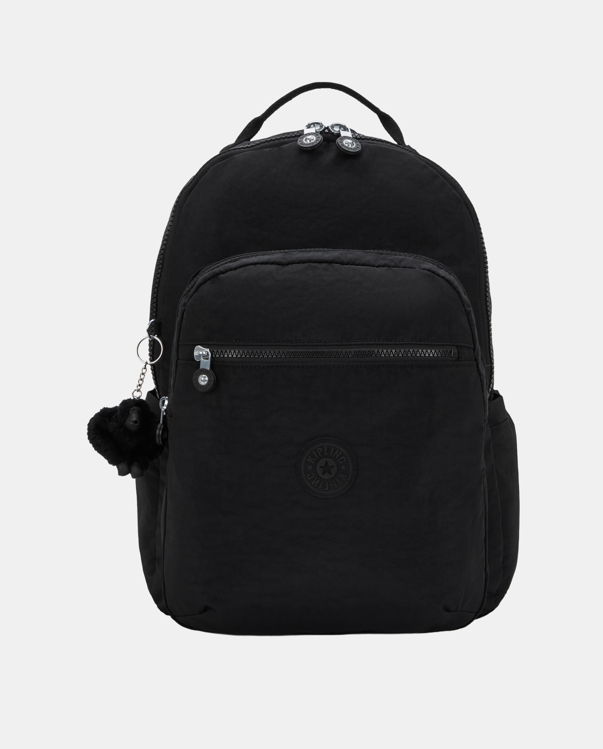 Mochila de mujer seoul lap grande con compartimento para portátil - Kipling - Negro Negro-1