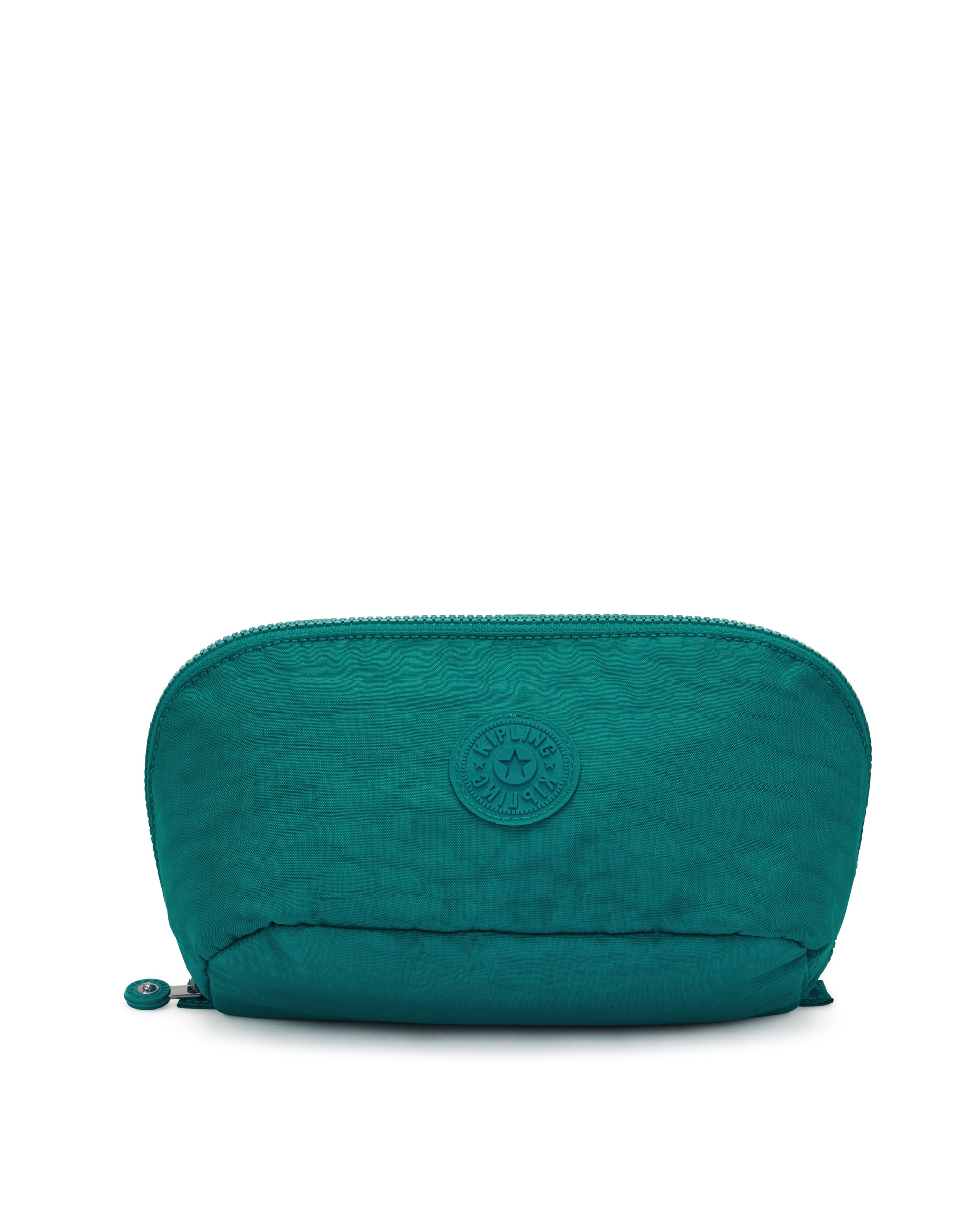 Neceser de mujer grande con múltiples bolsillos - Kipling - Verde azulado Verde azulado-1