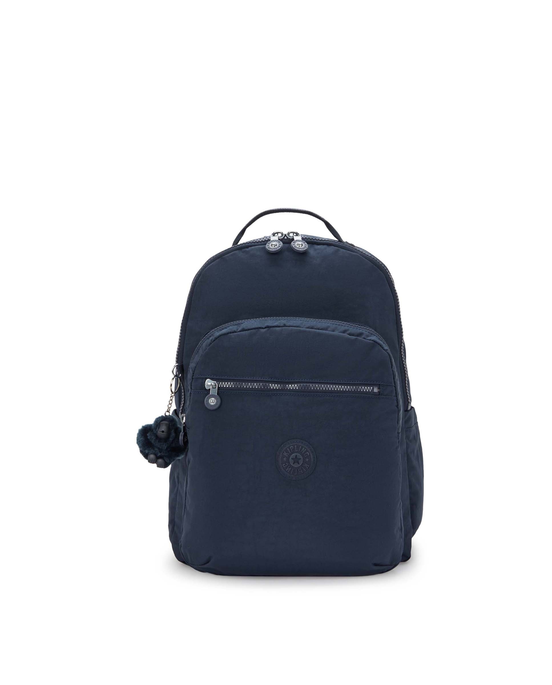 Imagen 0 de Mochila de mujer grande con compartimento para portátil Marino