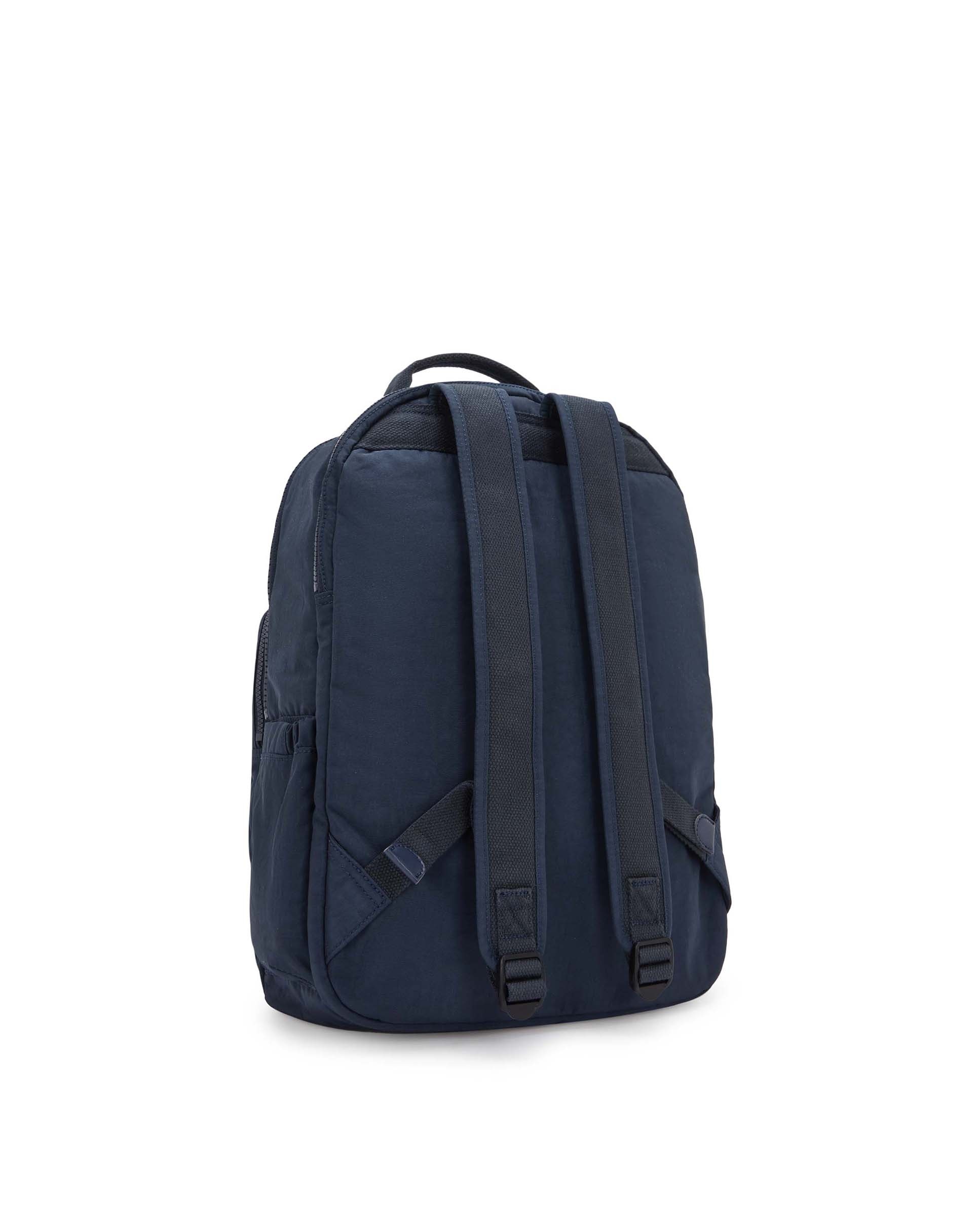 Mochila de mujer grande con compartimento para portátil - Kipling - Marino Marino-3