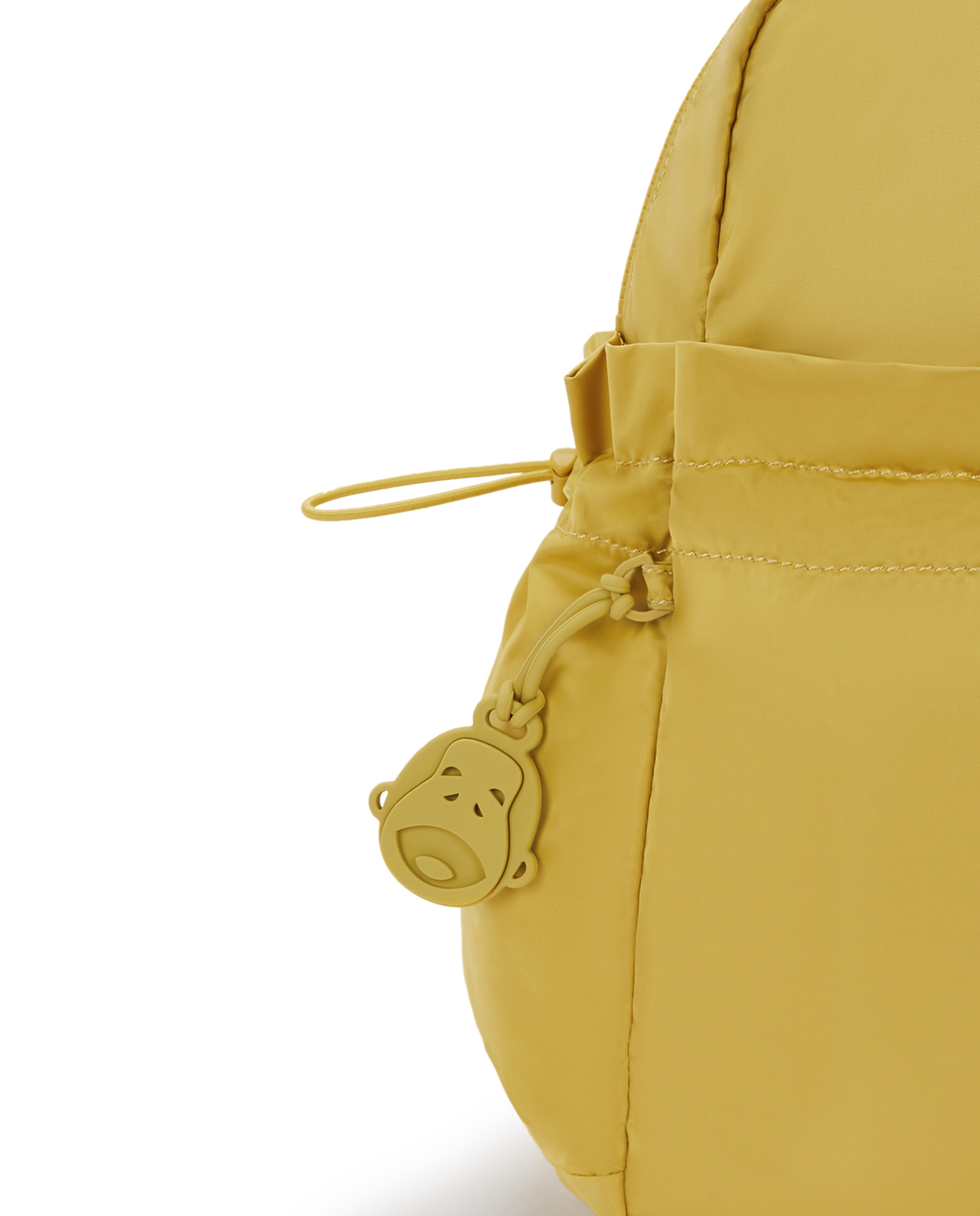 Mochila de mujer con cremallera y asa de mano - Kipling - Amarillo Amarillo-5