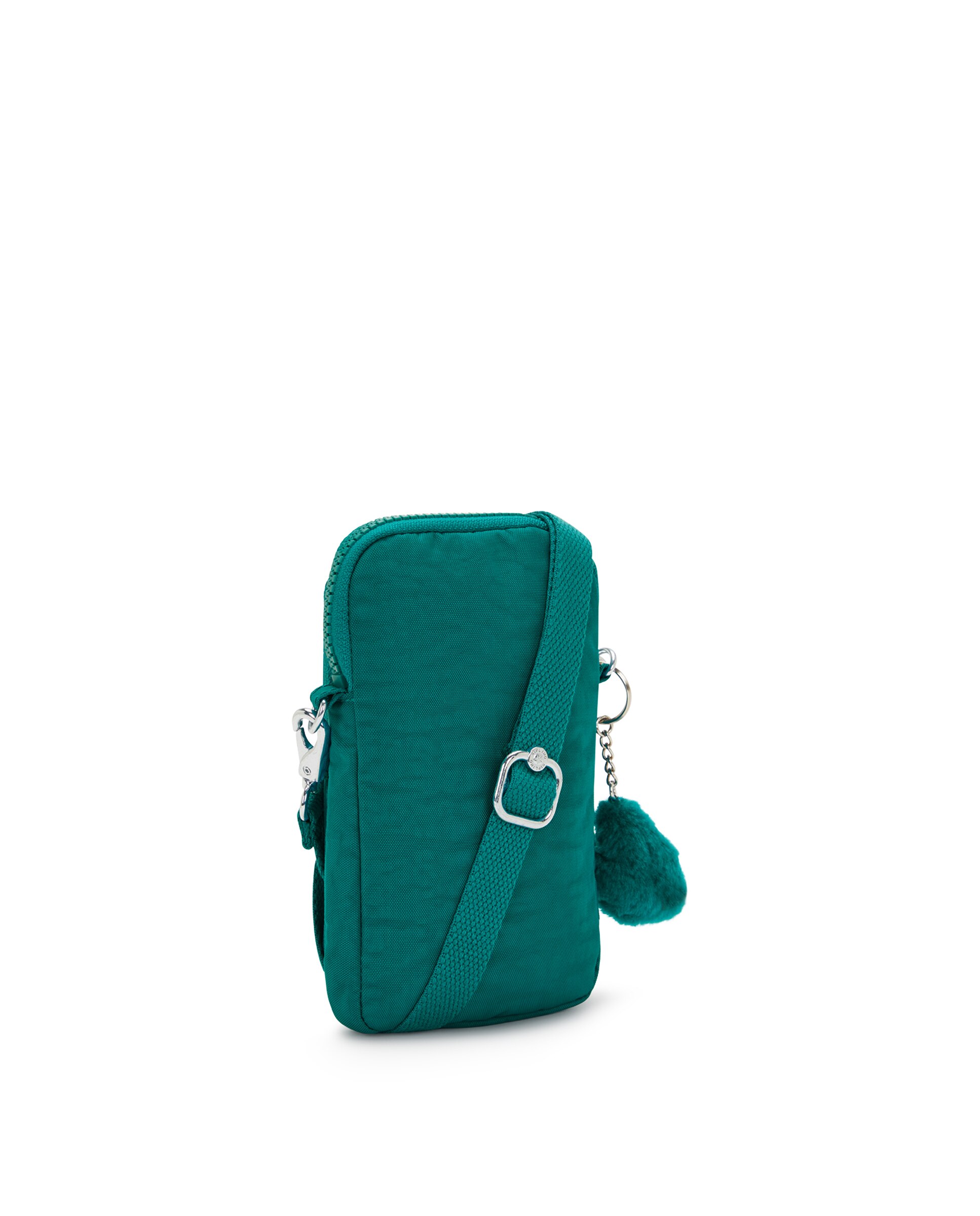 Bolso para el móvil con cremallera y llavero - Kipling - Verde azulado Verde azulado-3