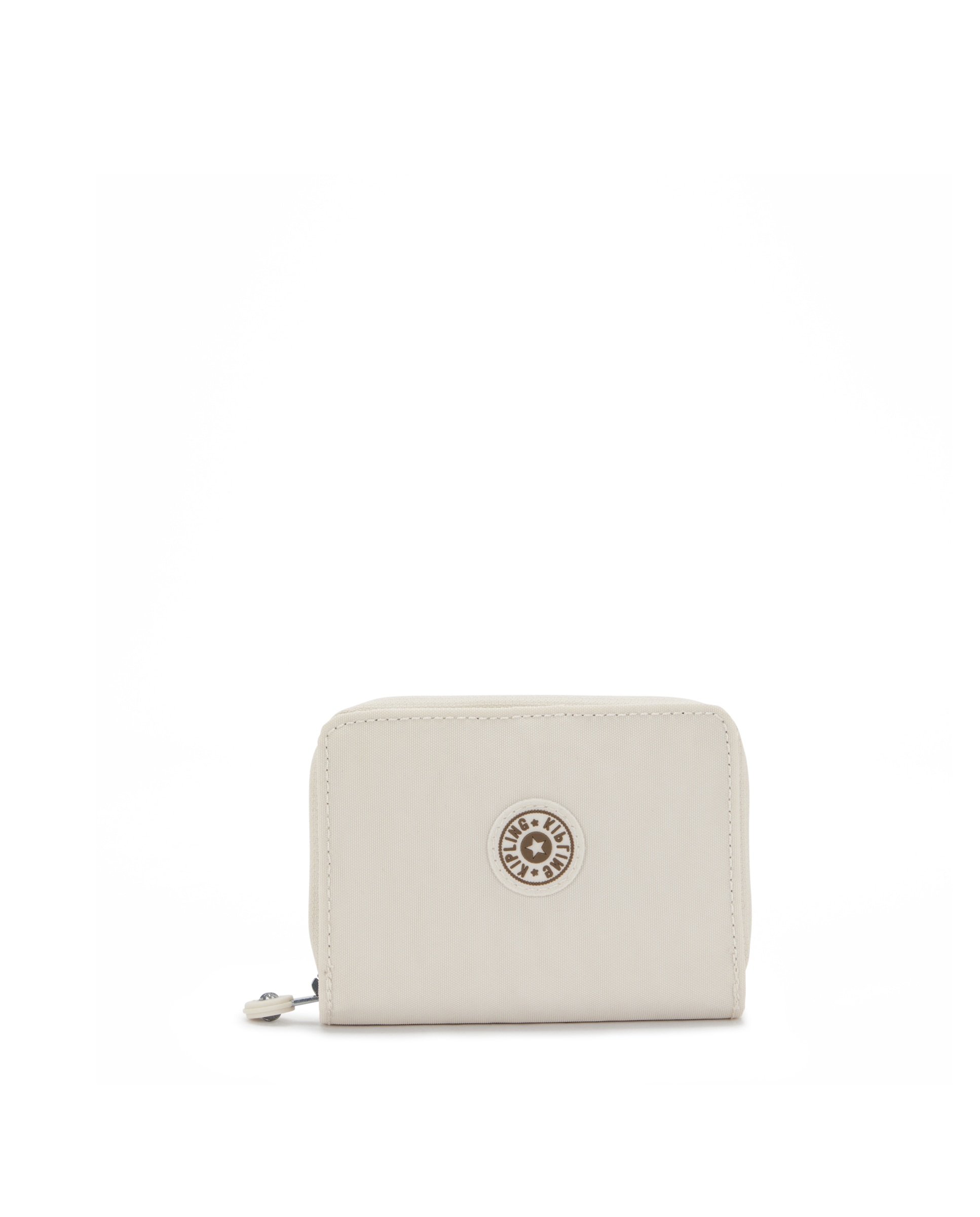Cartera de mujer mediana rfid con cremallera - Kipling - Marfil Marfil-1