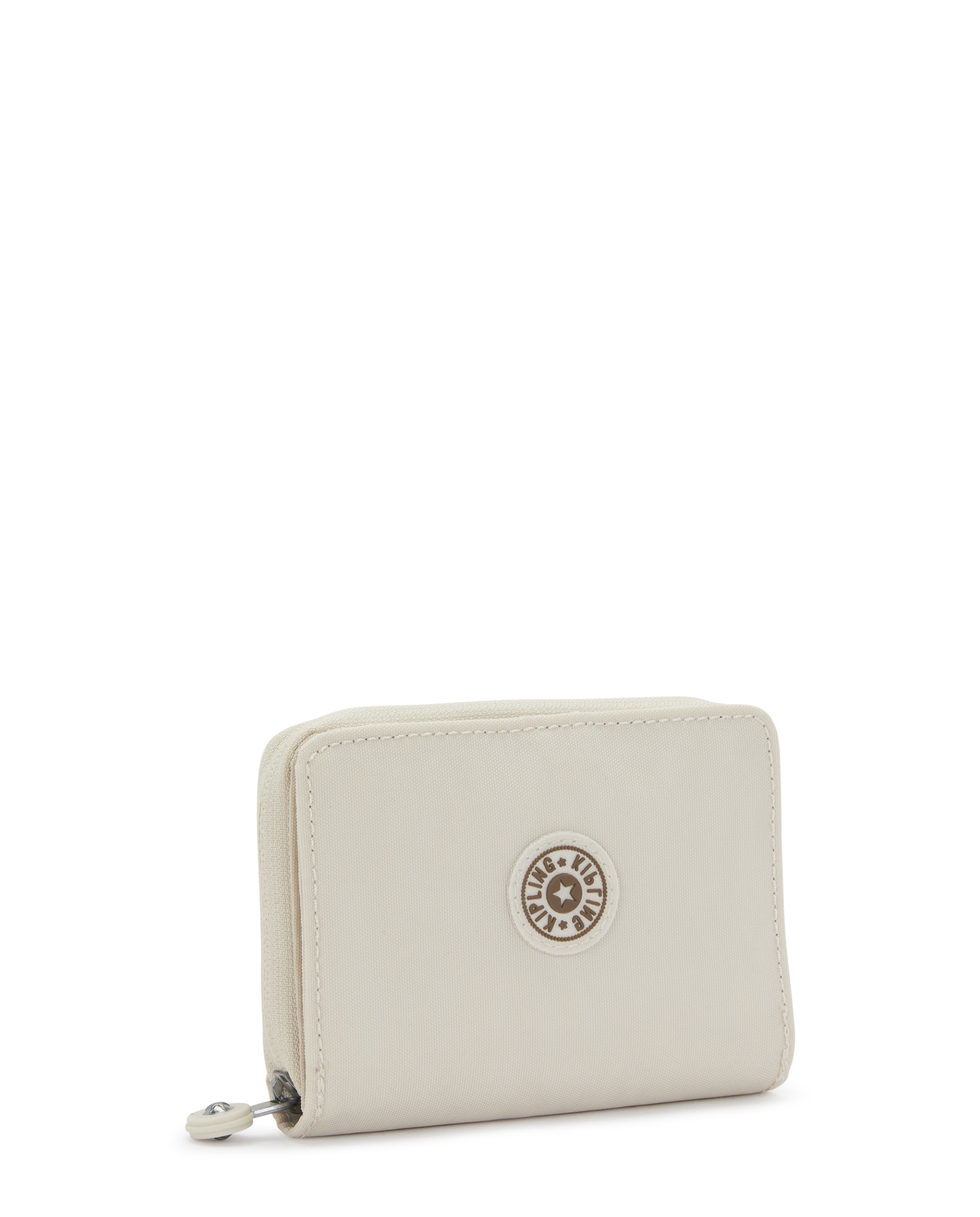 Cartera de mujer mediana rfid con cremallera - Kipling - Marfil Marfil-4