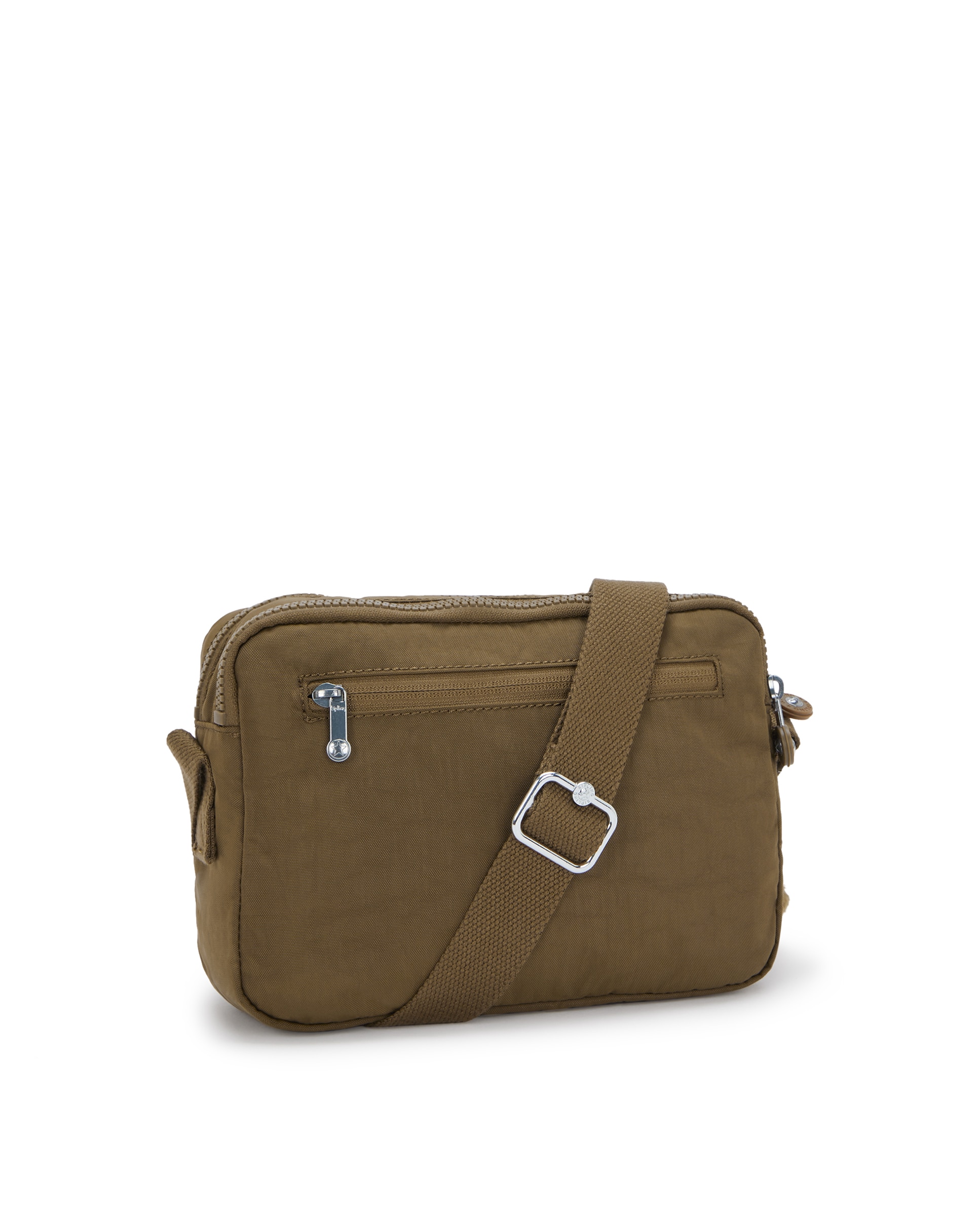 Bandolera de mujer mediana con correa ajustable para el hombro - Kipling - Kaki Kaki-3