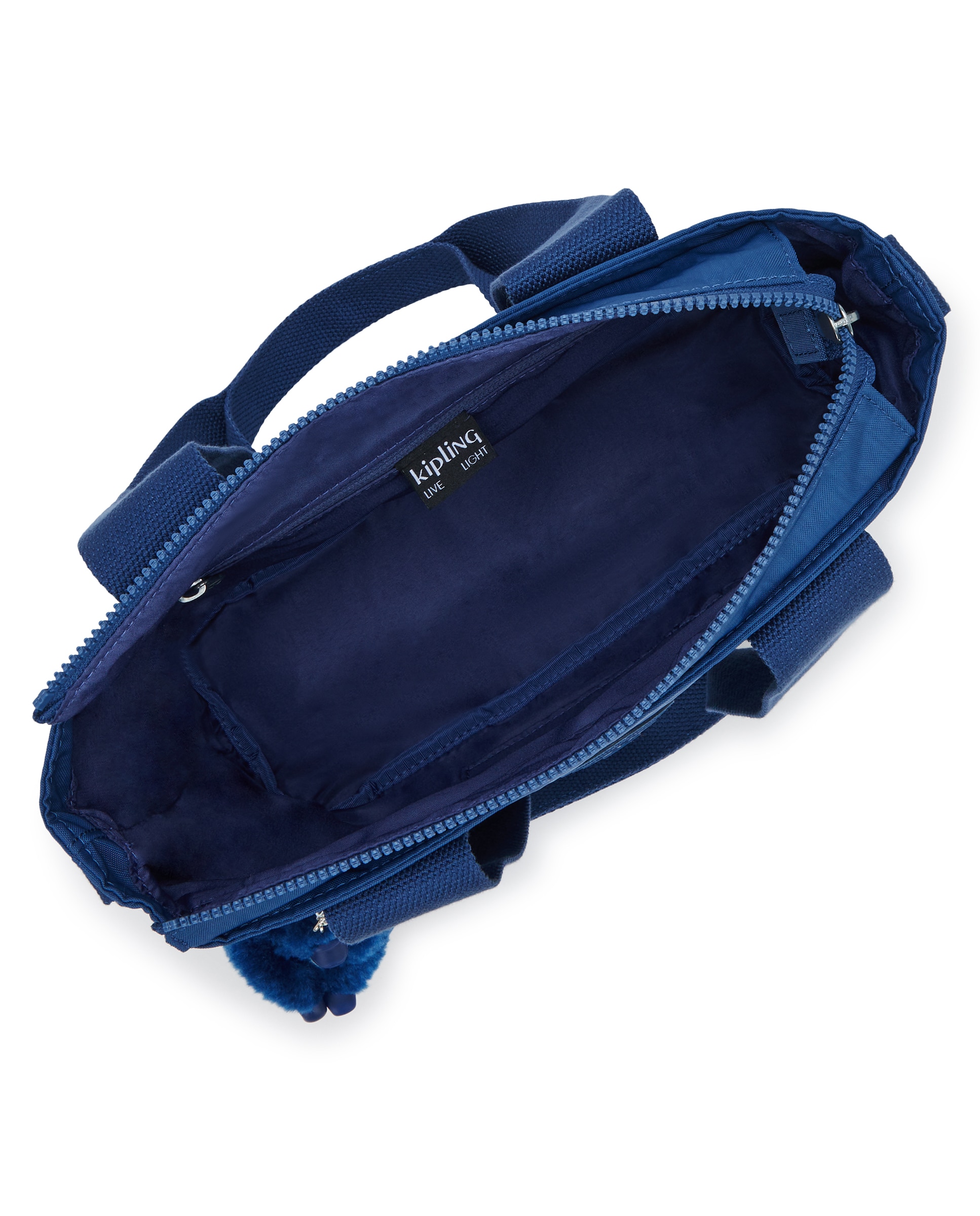 Bolso de mano mediano con asa extraíble - Kipling - Azul Cobalto Azul Cobalto-2