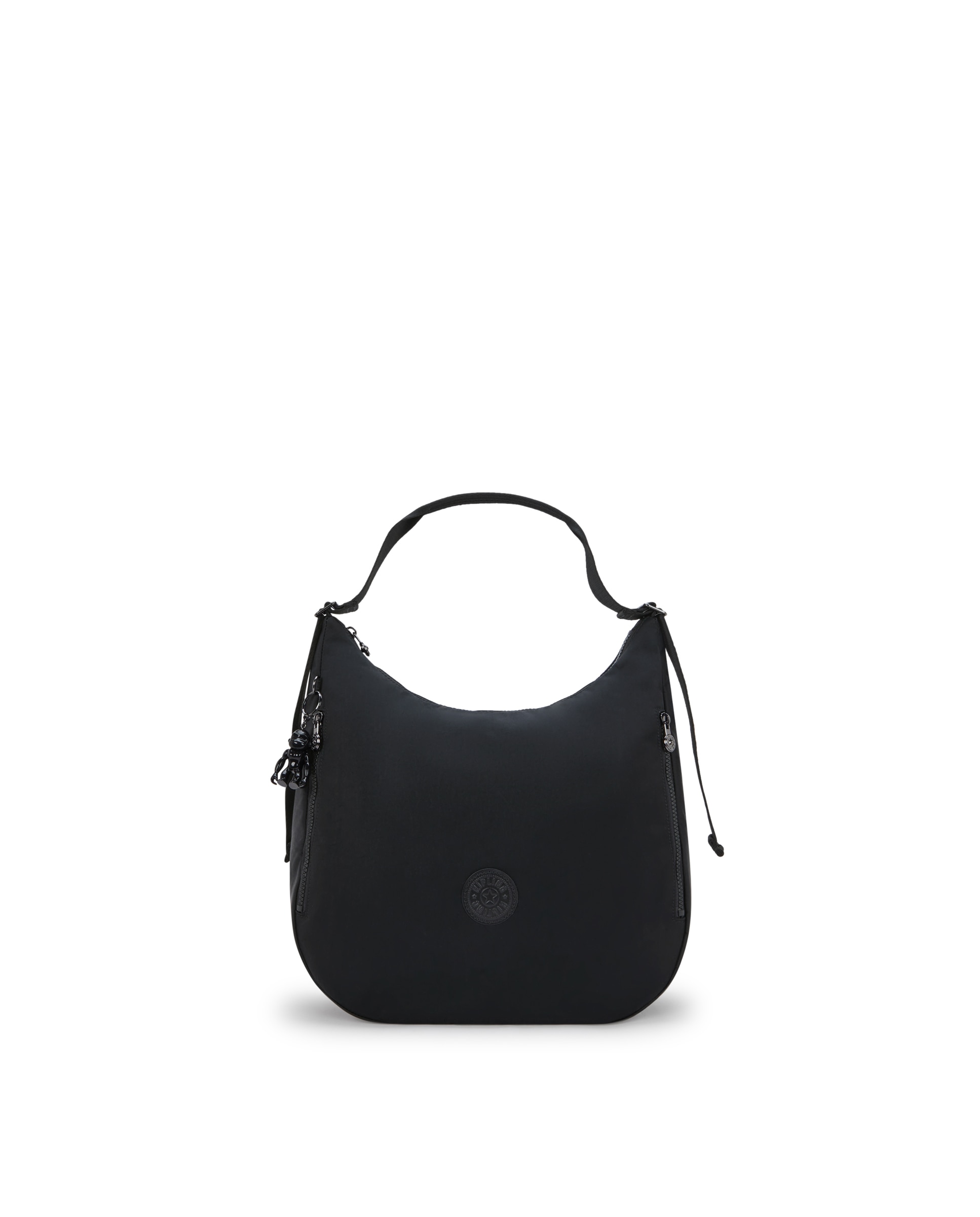 Bolso de hombro grande con cremallera y correa ajustable - Kipling - Negro Negro-1