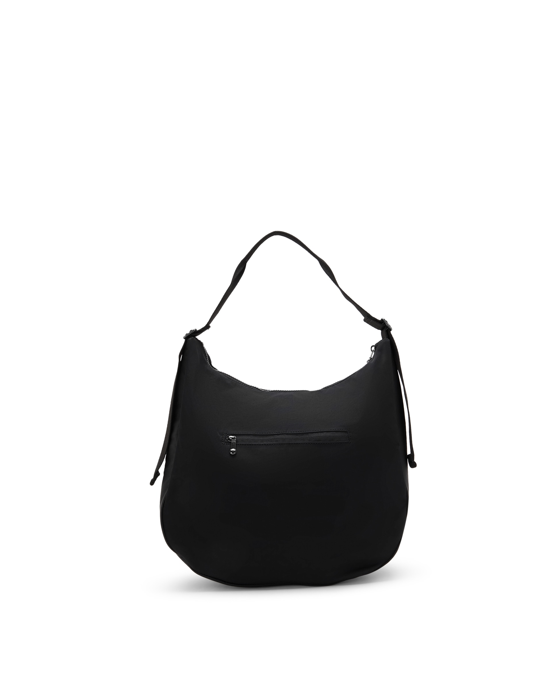 Bolso de hombro grande con cremallera y correa ajustable - Kipling - Negro Negro-4