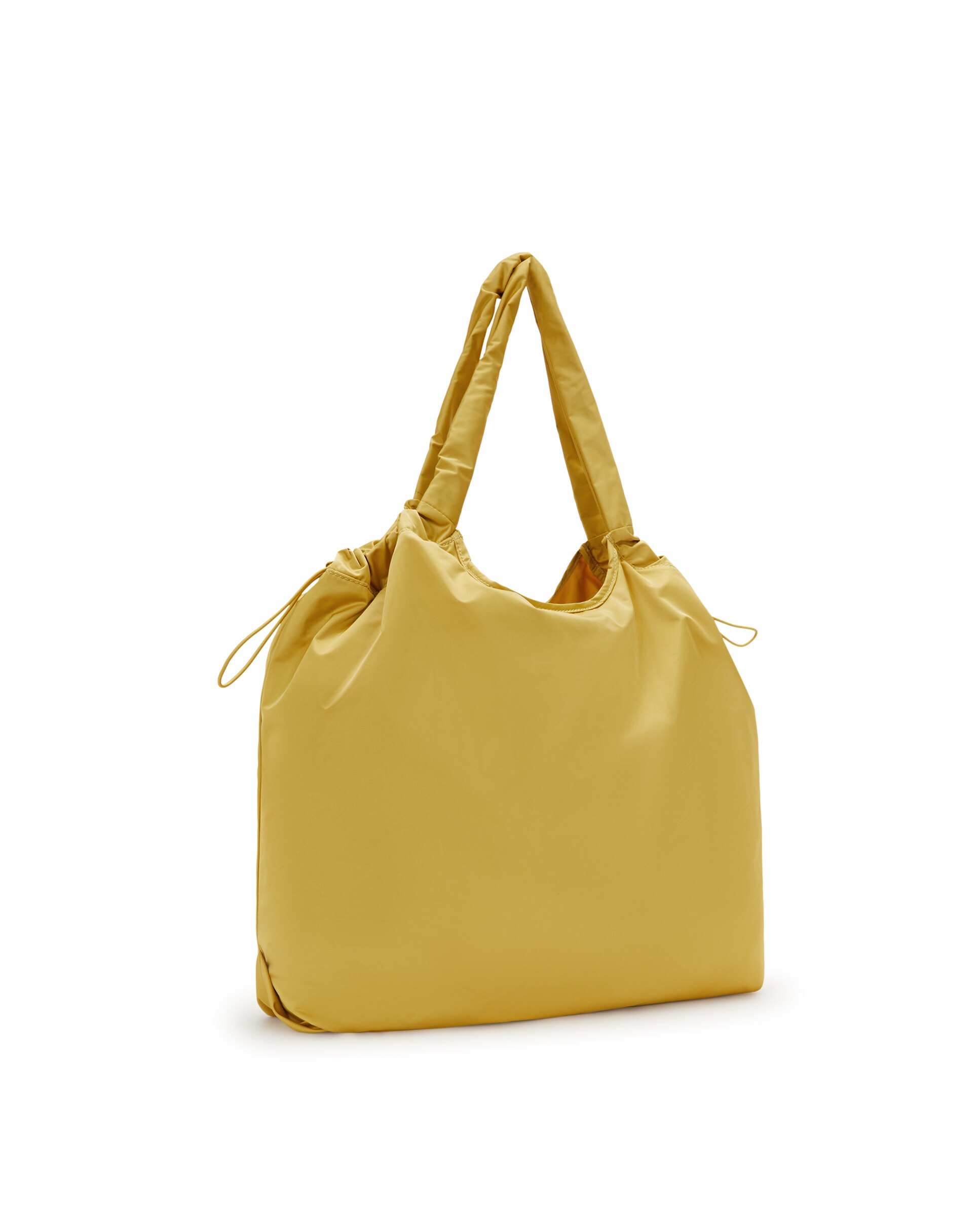 Shopper grande y ligero con cierre fruncido - Kipling - Amarillo Amarillo-3