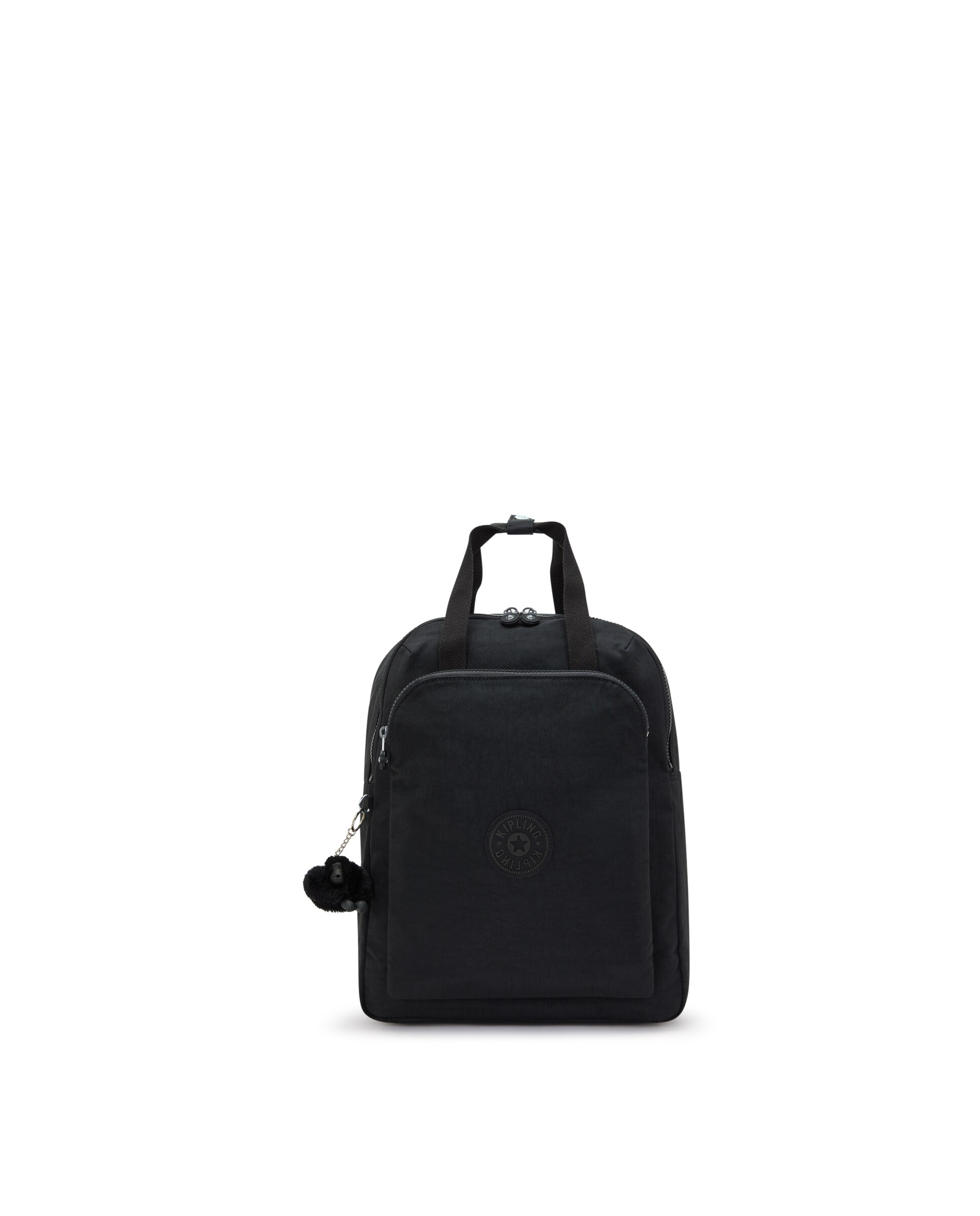 Mochila de mujer grande con compartimento para portátil - Kipling - Negro Negro-1