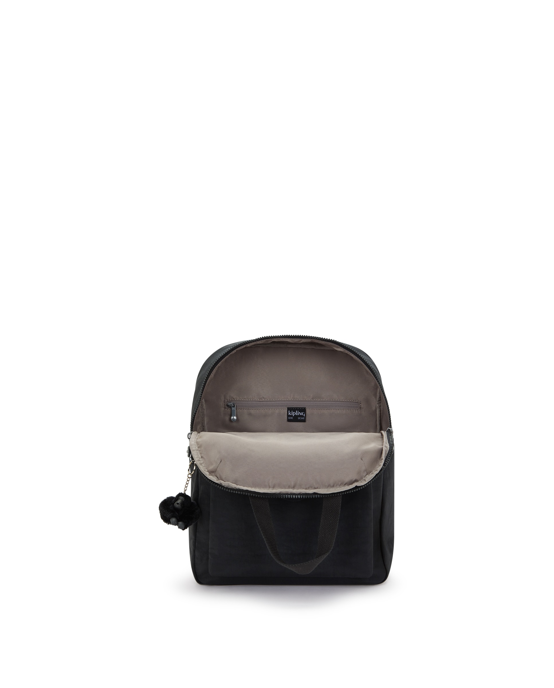 Mochila de mujer grande con compartimento para portátil - Kipling - Negro Negro-2
