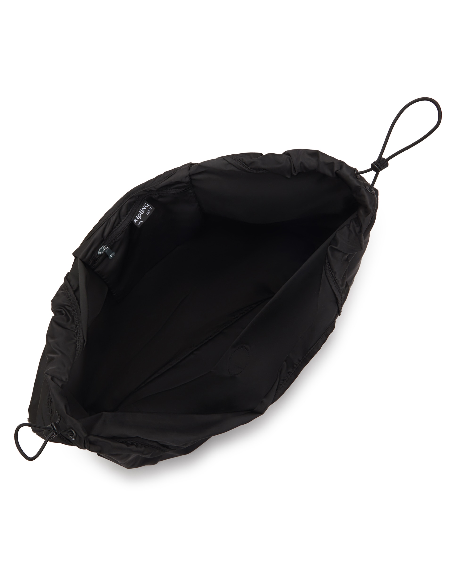 Shopper grande y ligero con cierre fruncido - Kipling - Negro Negro-2