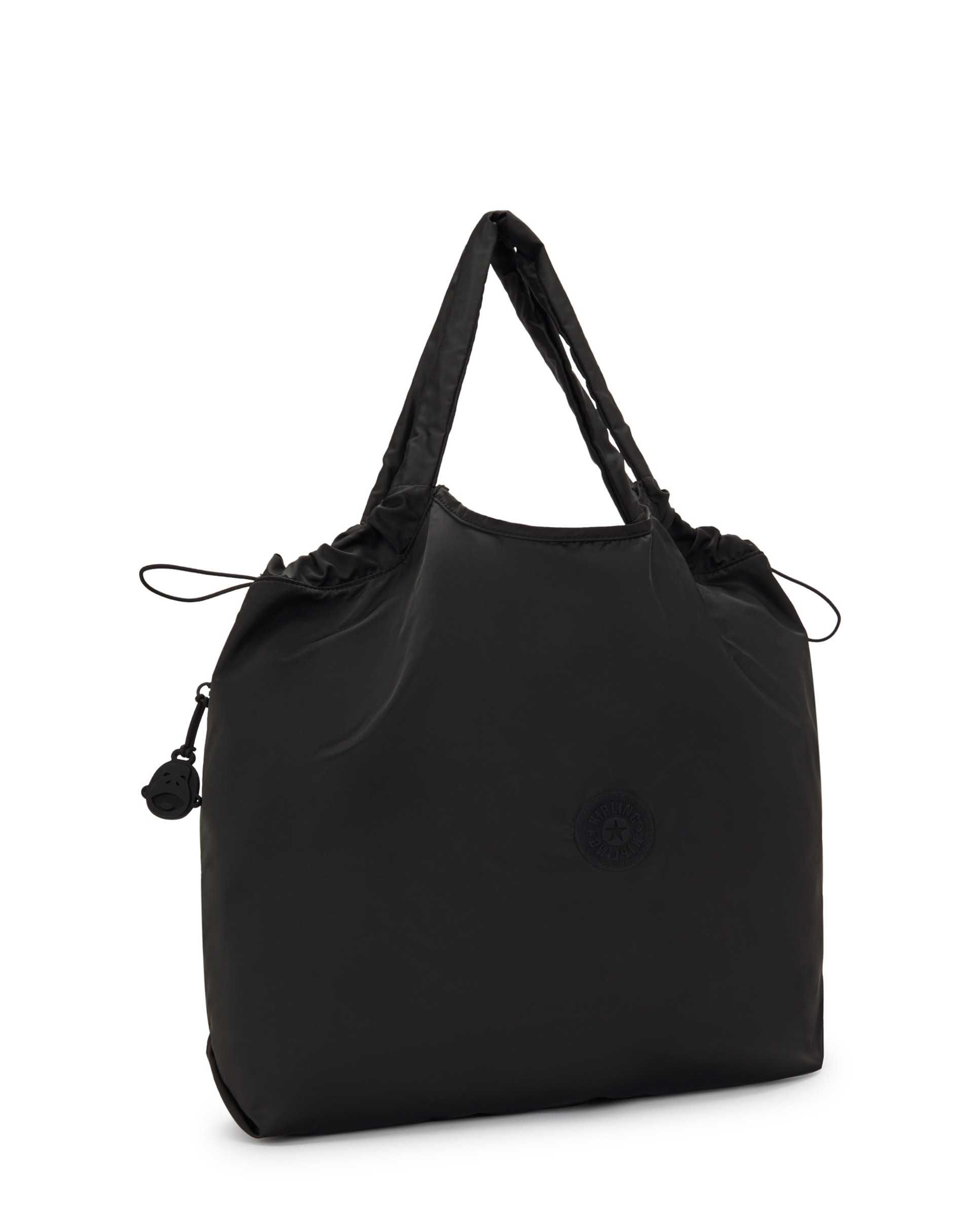 Shopper grande y ligero con cierre fruncido - Kipling - Negro Negro-4