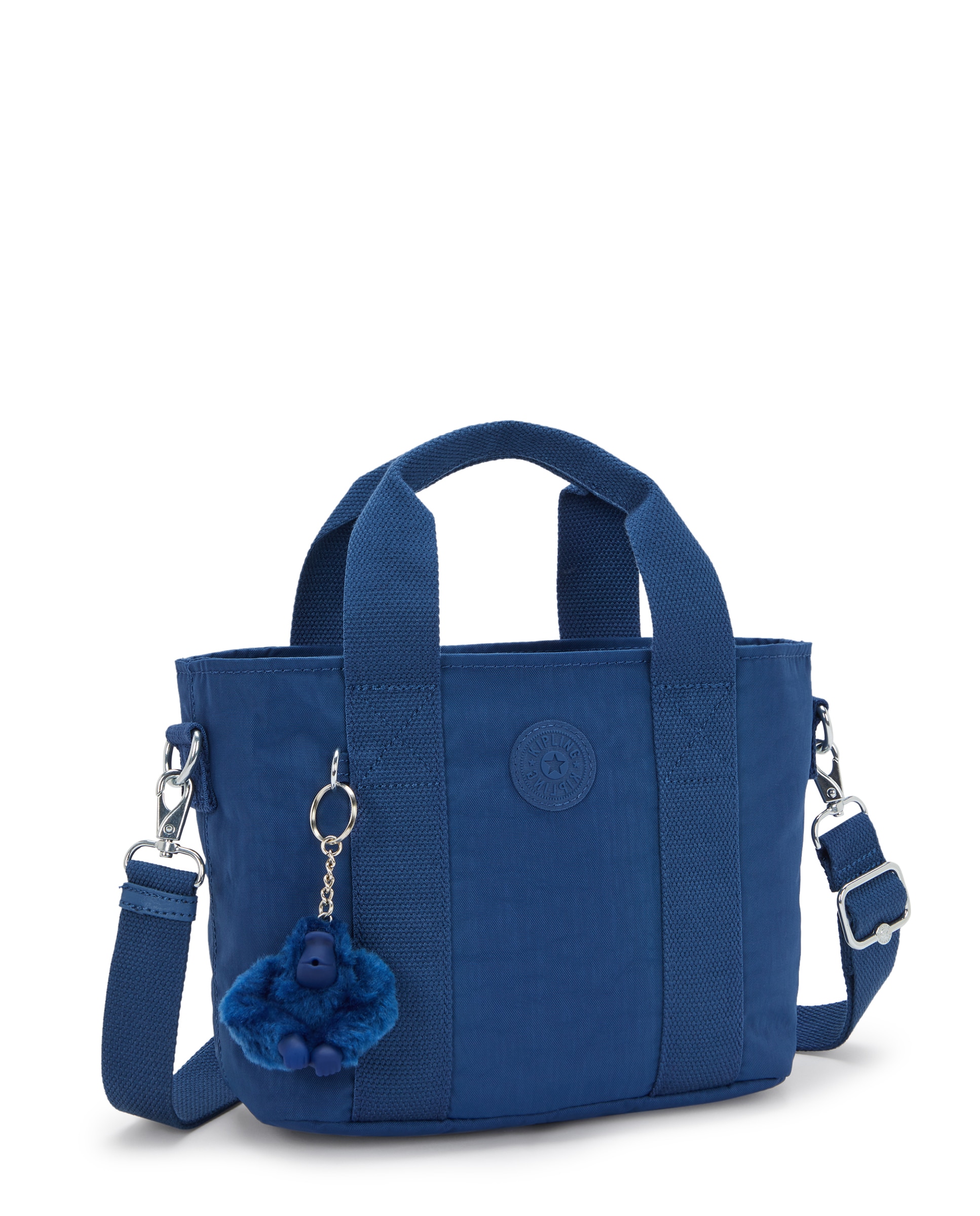 Bolso de mano pequeño con asa extraíble - Kipling - Azul Cobalto Azul Cobalto-4