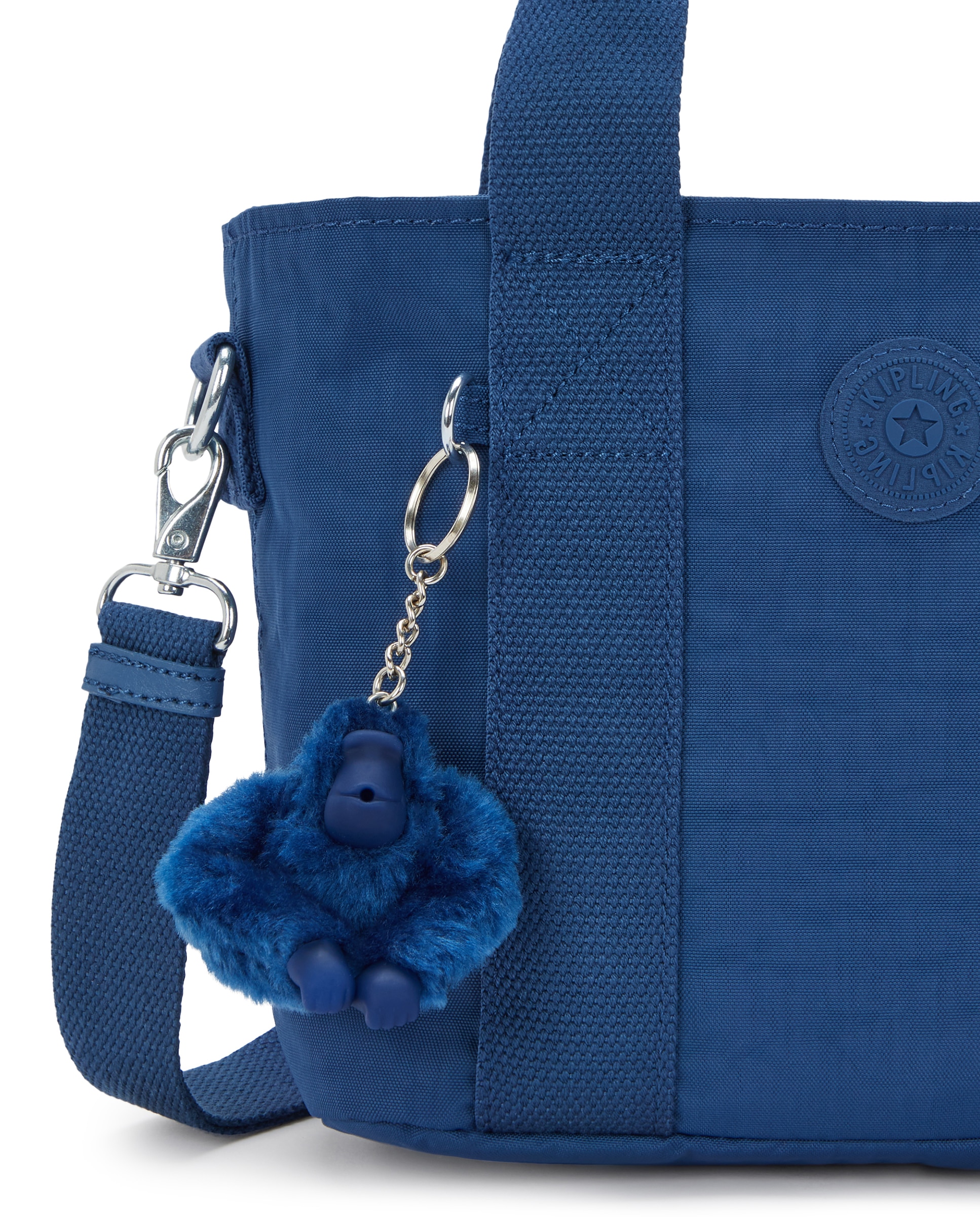 Bolso de mano pequeño con asa extraíble - Kipling - Azul Cobalto Azul Cobalto-5