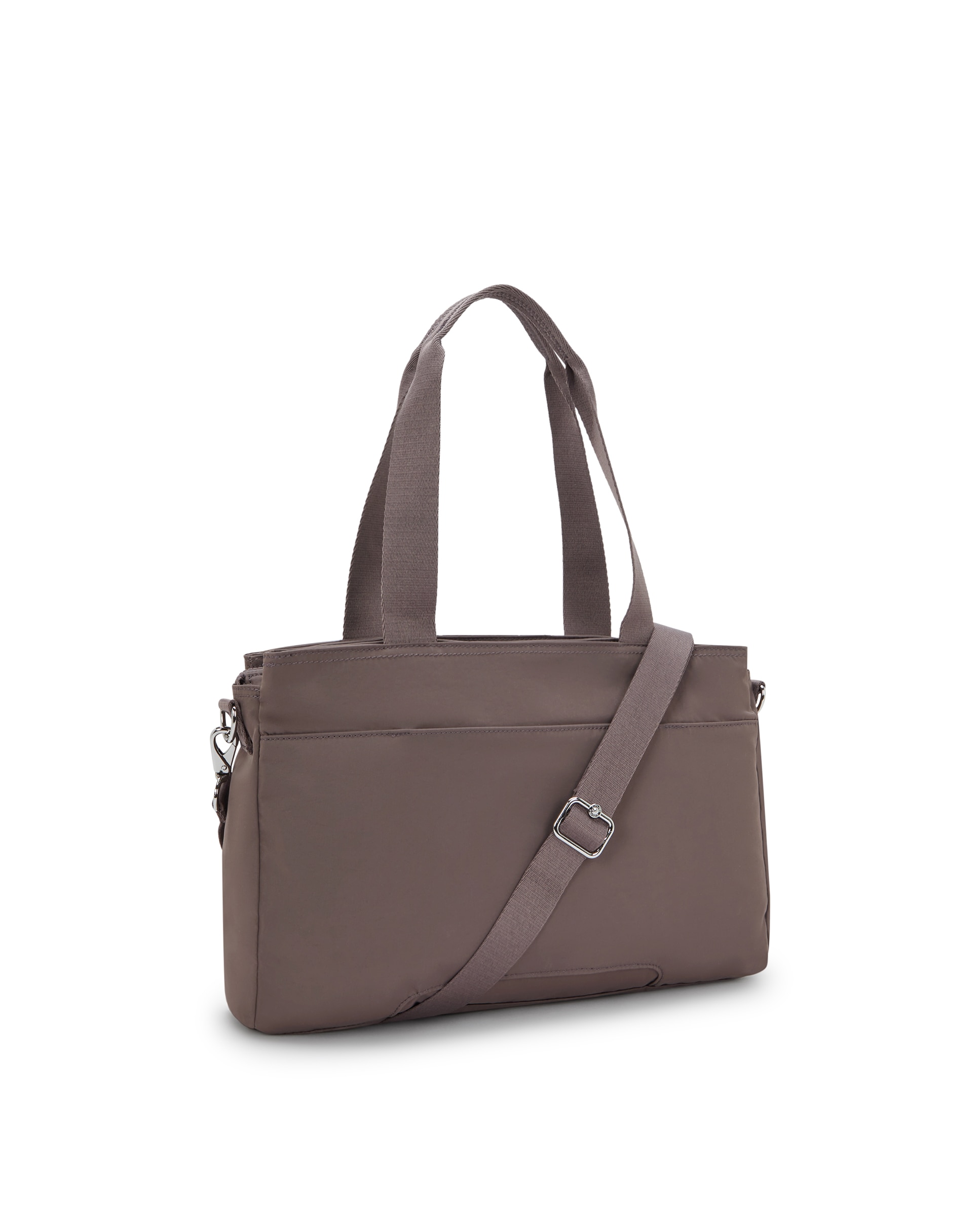 Portadocumentos pequeño con cremallera y protección para portátil - Kipling - Marrón Marrón-3