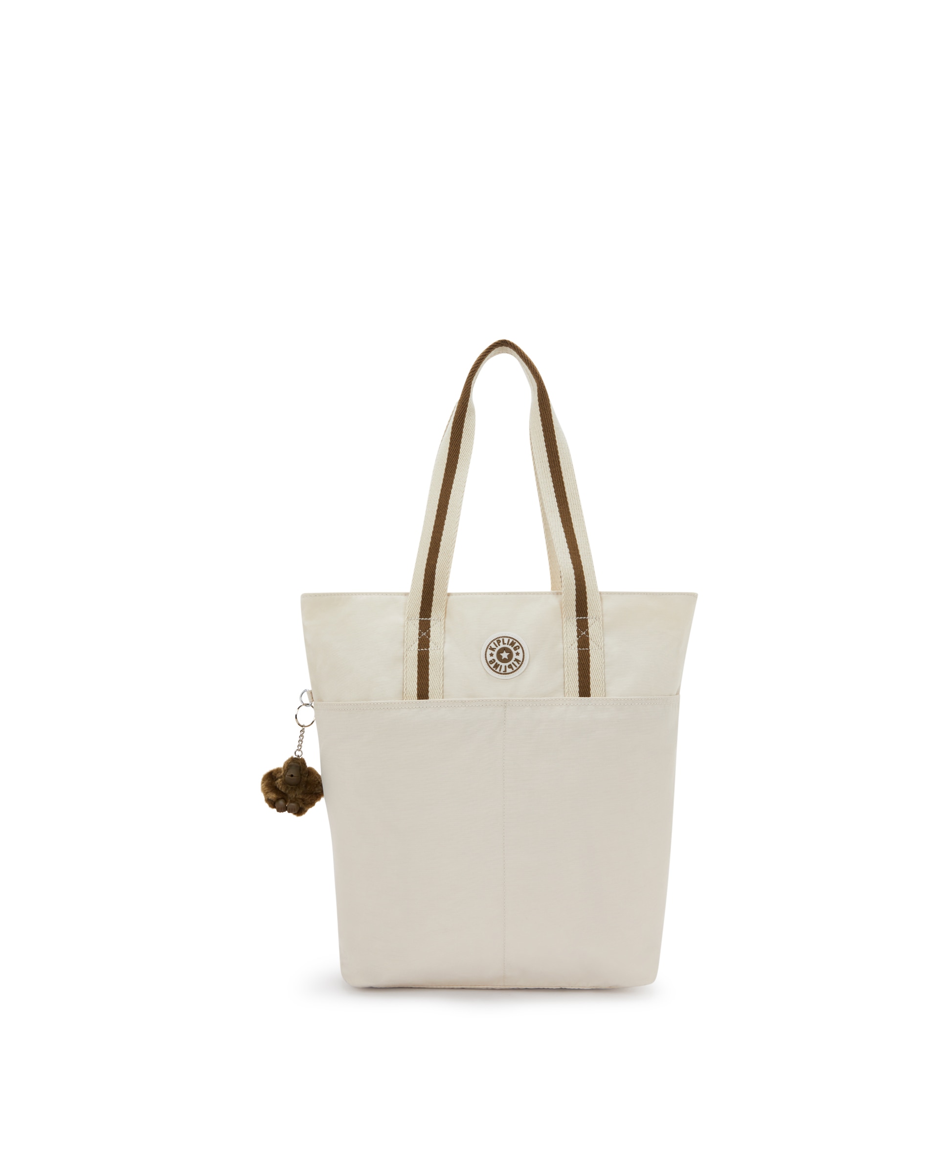 Shopper grande con compartimento para portátil - Kipling - Marfil Marfil-1