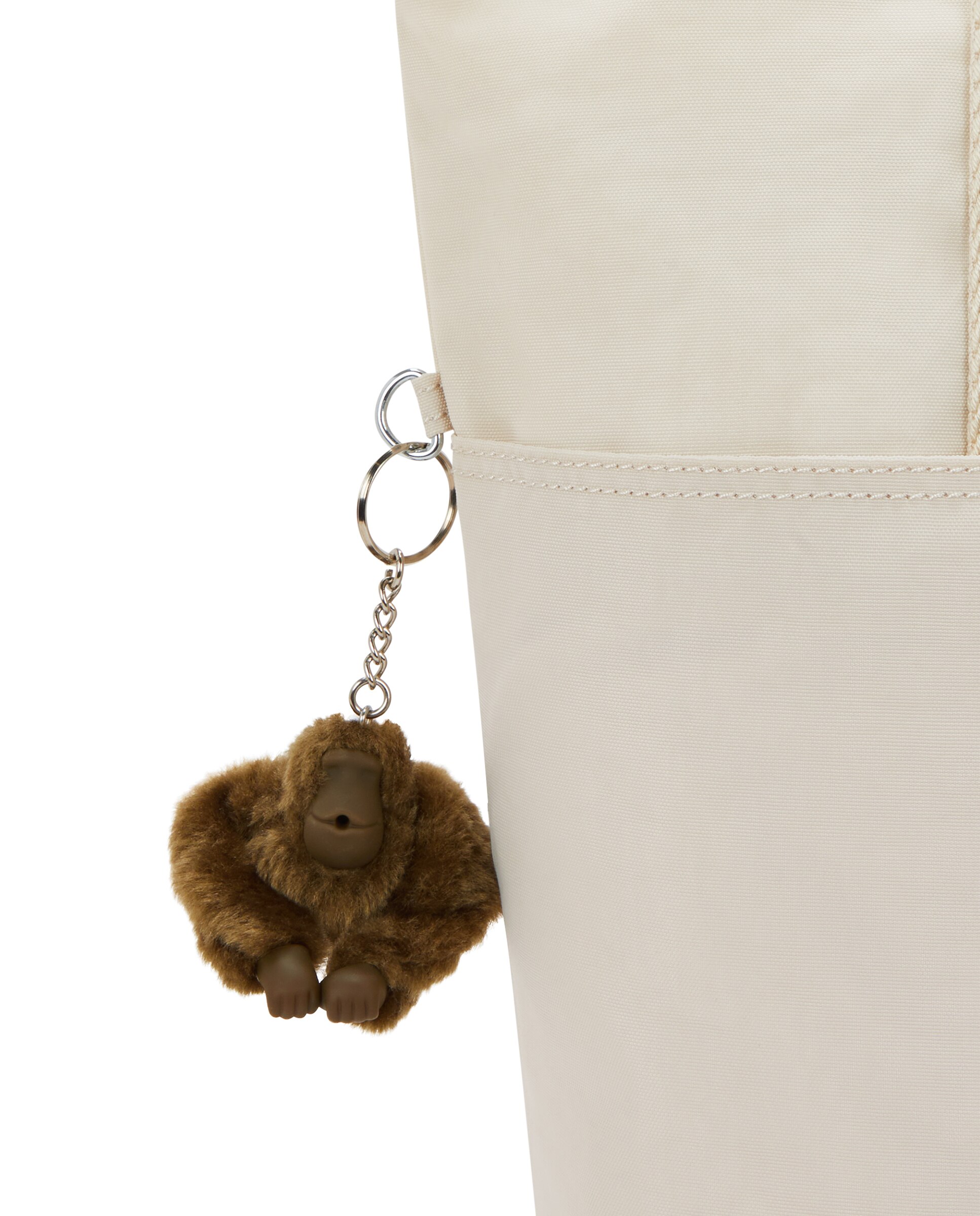 Shopper grande con compartimento para portátil - Kipling - Marfil Marfil-5