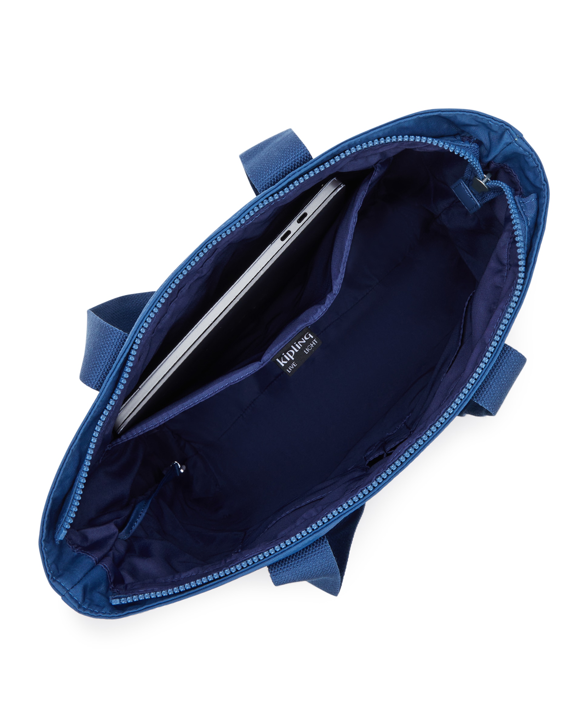 Shopper grande con compartimento para portátil - Kipling - Azul Cobalto Azul Cobalto-2