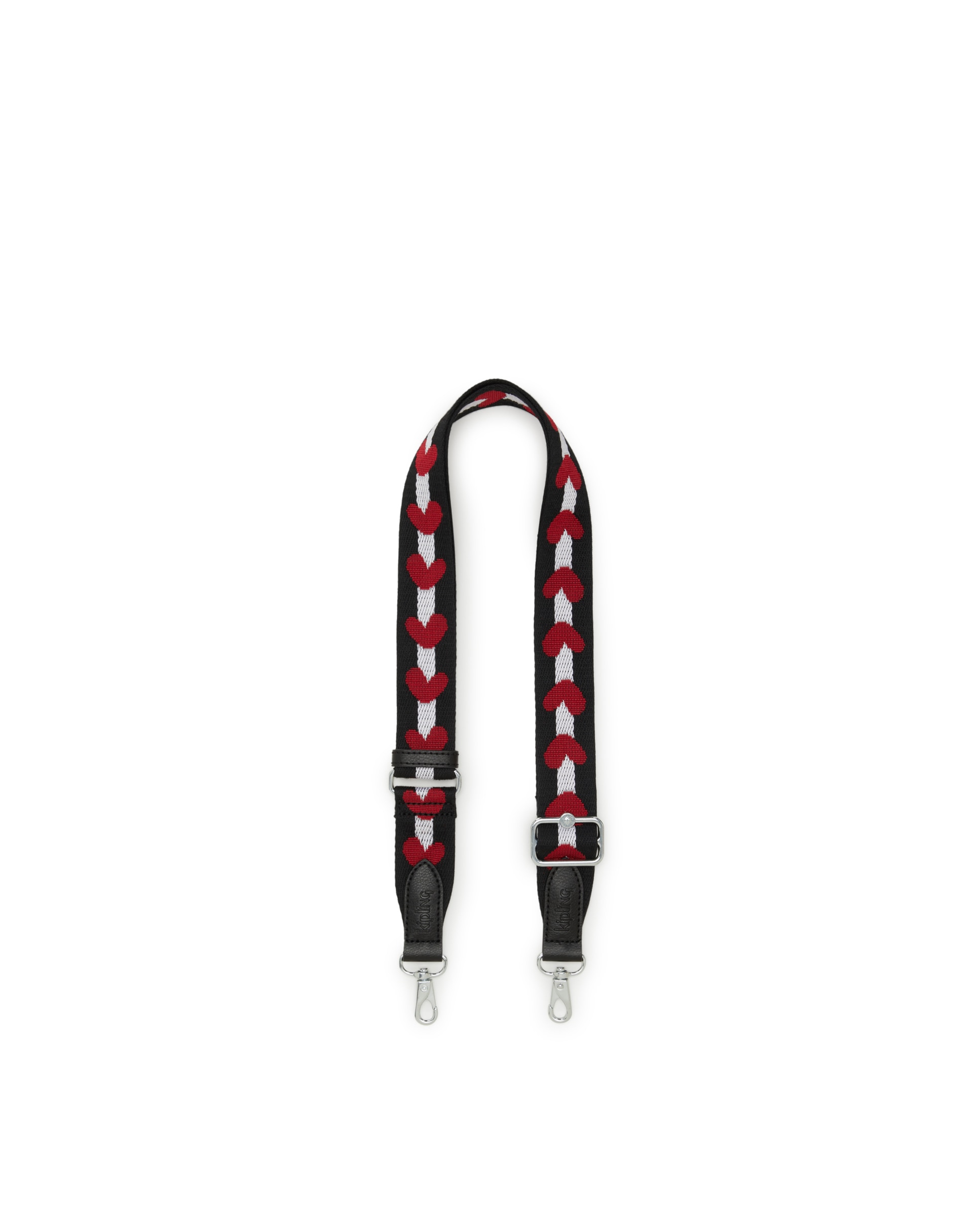 Correa para bolso ajustable - Kipling - Negro / Blanco / Rojo Negro / Blanco / Rojo-1