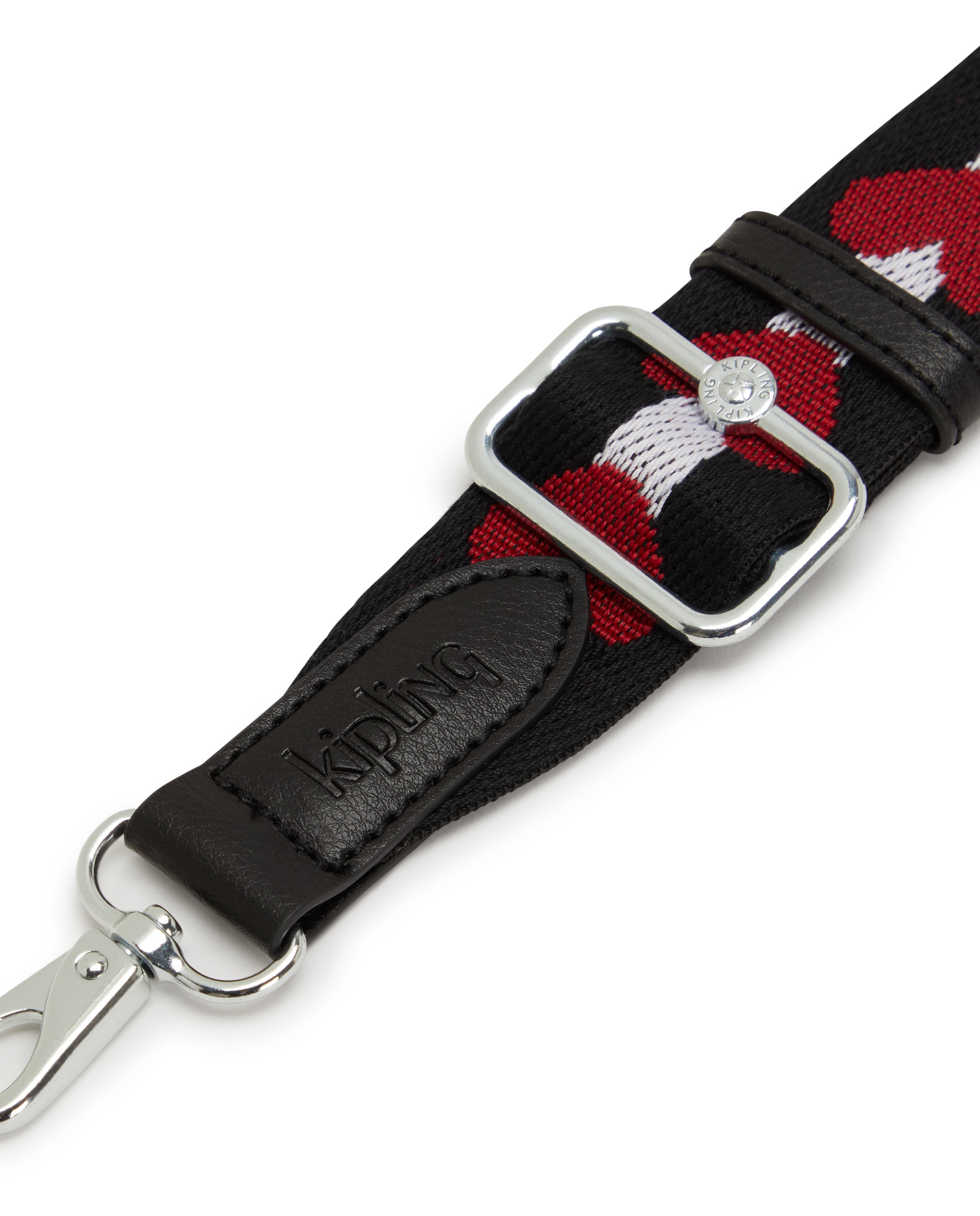 Correa para bolso ajustable - Kipling - Negro / Blanco / Rojo Negro / Blanco / Rojo-2