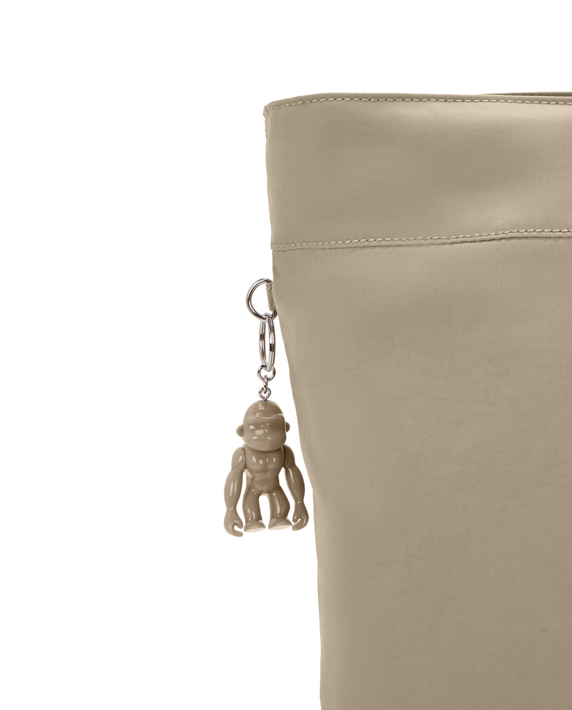 Shopper grande con compartimento para portátil - Kipling - Tostado Tostado-5