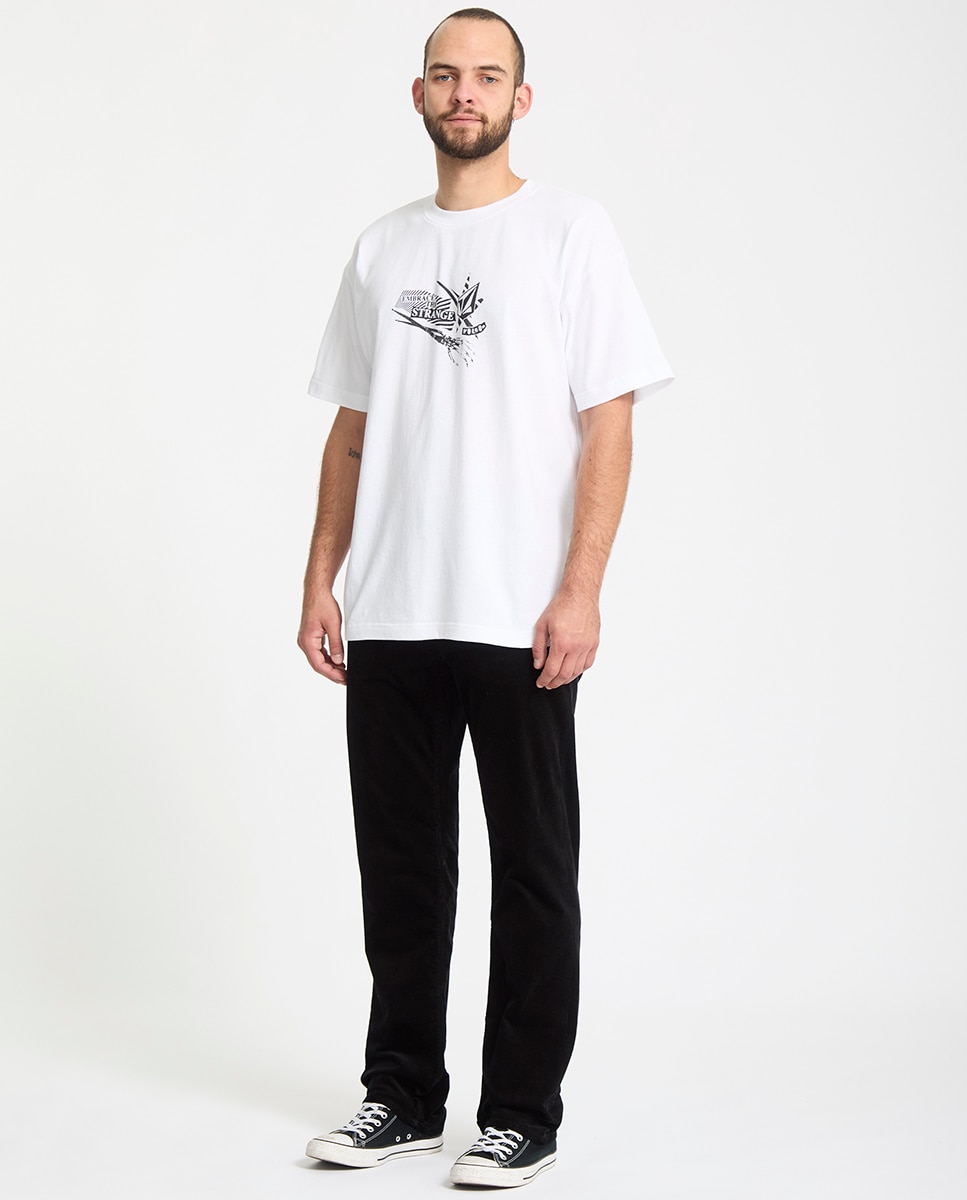 Pantalón de pana de hombre con corte regular y cinco bolsillos - Volcom - Negro Negro-1