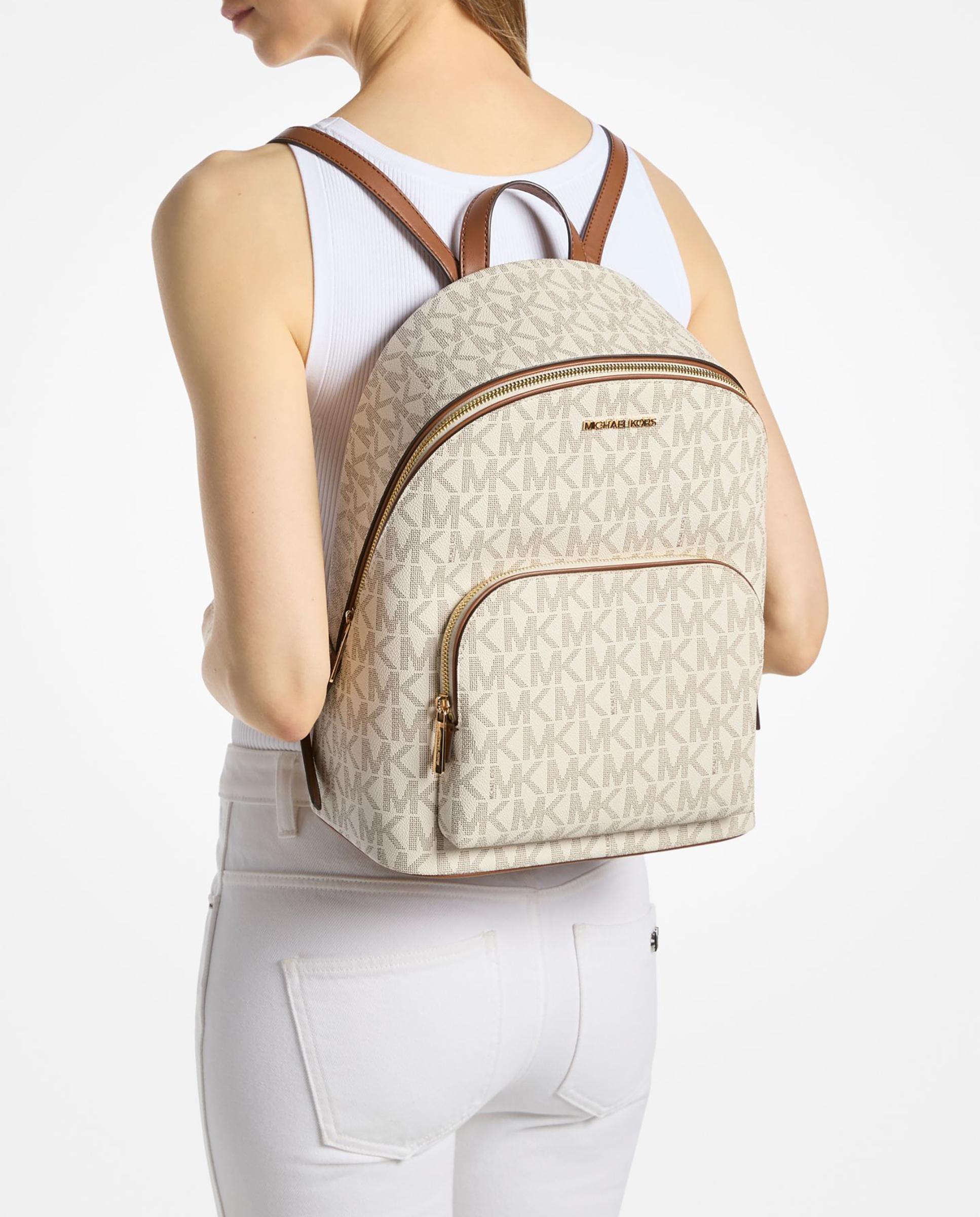 Imagen 2 de Mochila de mujer Connie mediana con logotipo - Michael Michael Kors - Crudo Crudo