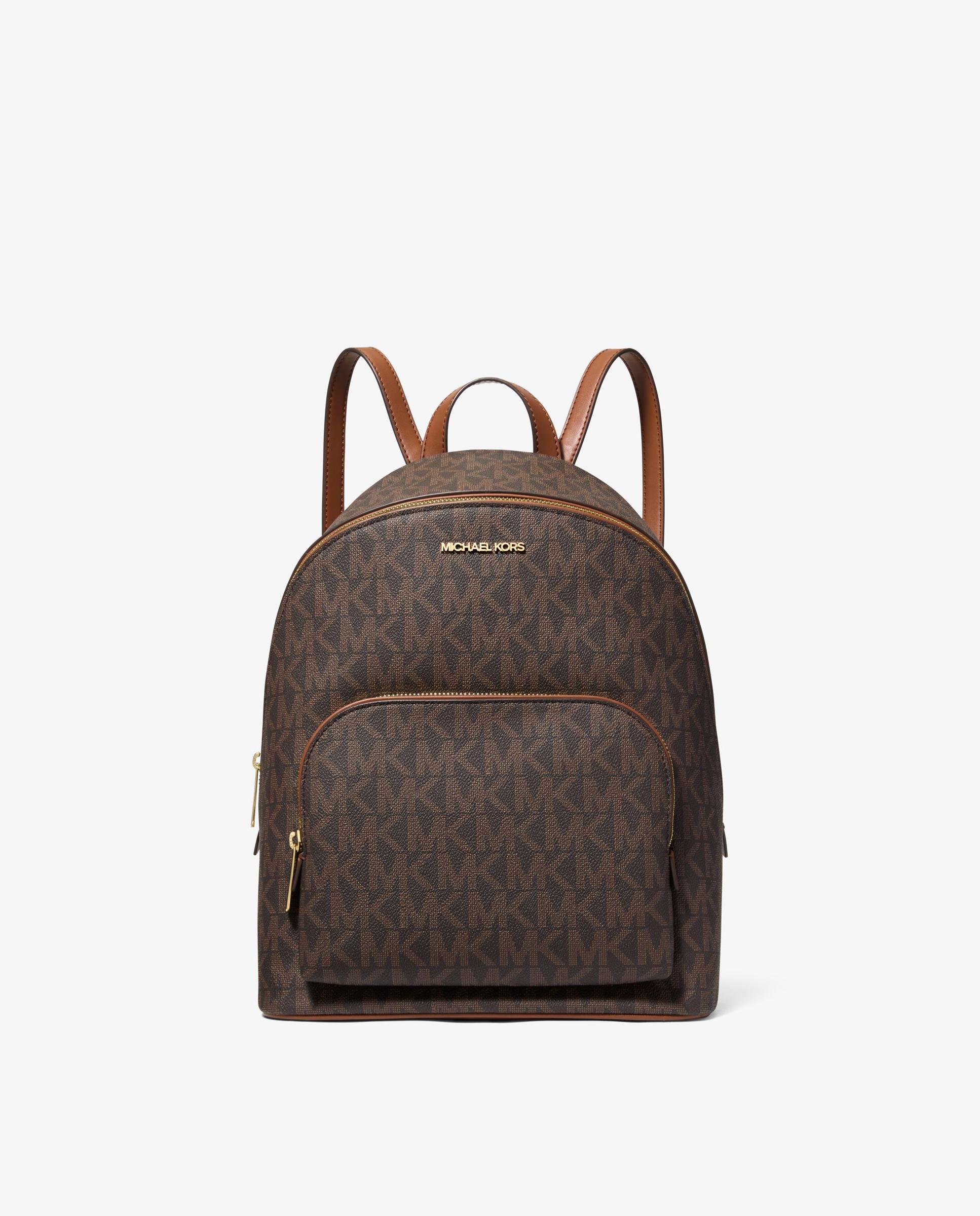 Imagen 1 de Mochila de mujer Connie mediana con logotipo - Michael Michael Kors - Marrón oscuro Marrón oscuro
