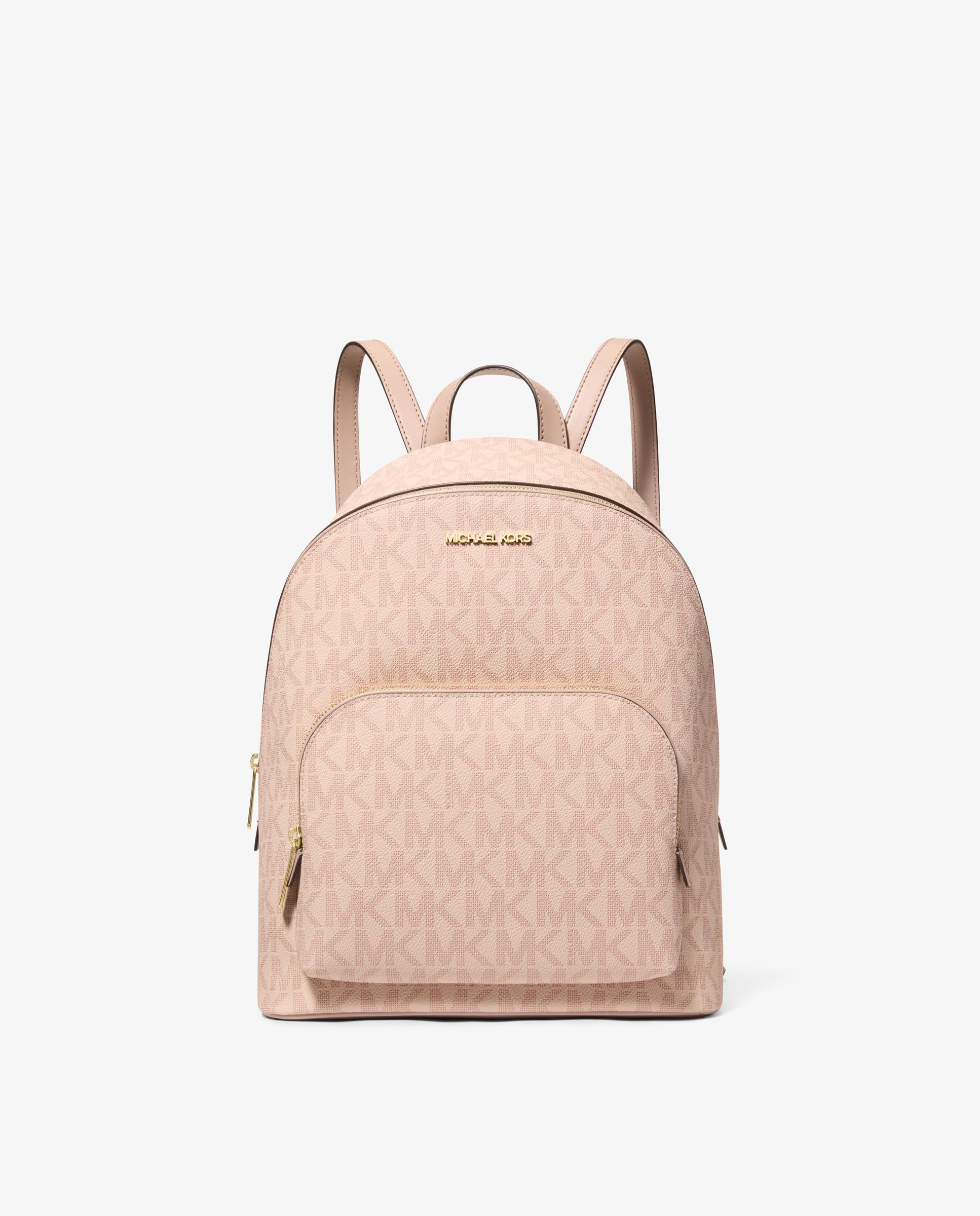 Imagen 1 de Mochila de mujer Connie mediana con logotipo - Michael Michael Kors - Rosa claro Rosa claro