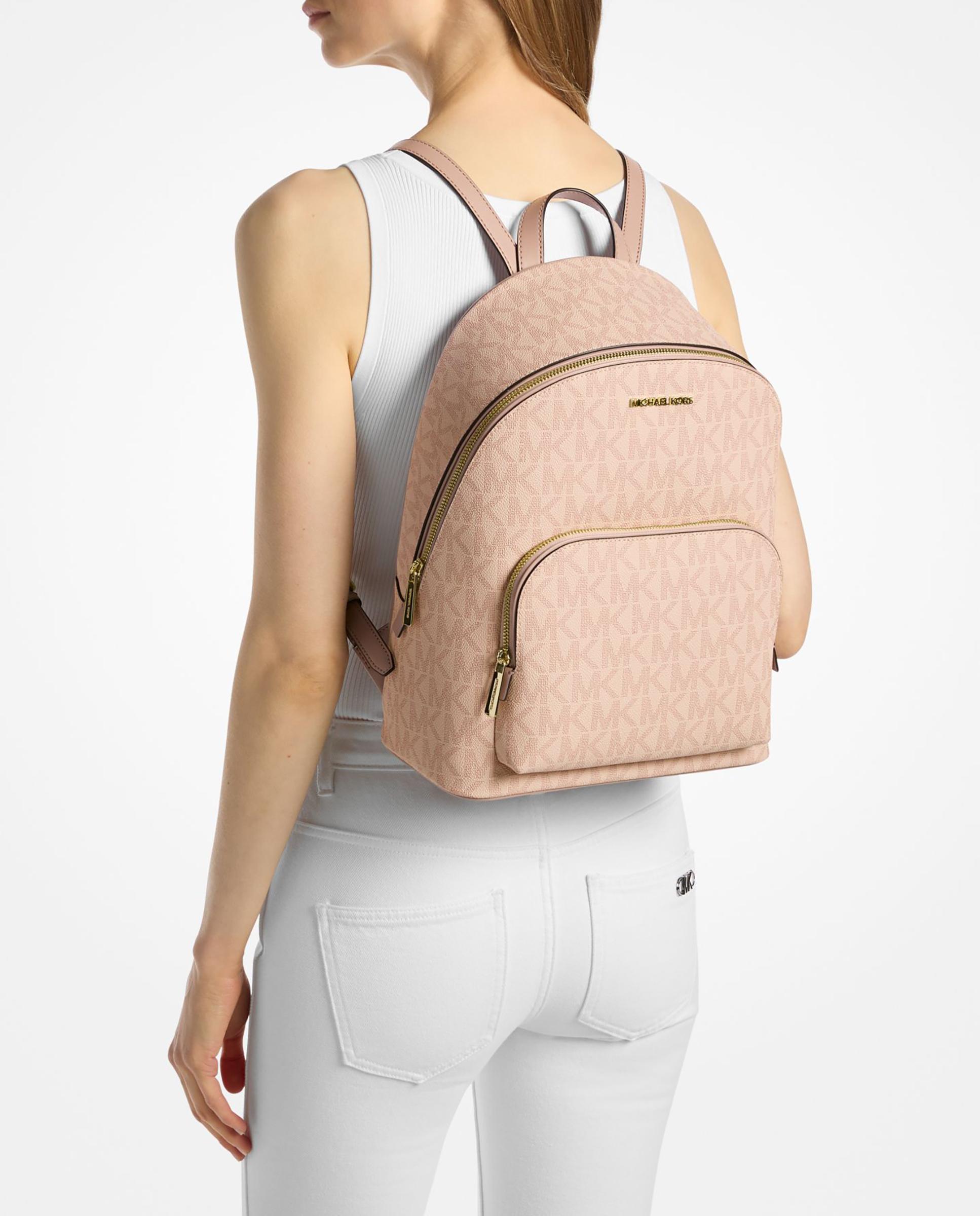 Imagen 2 de Mochila de mujer Connie mediana con logotipo - Michael Michael Kors - Rosa claro Rosa claro