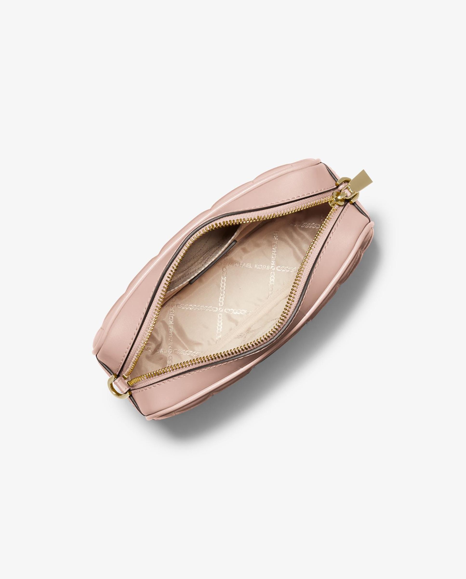 Michael Michael Kors - Bandolera de mujer jet set mediana de piel acolchada.