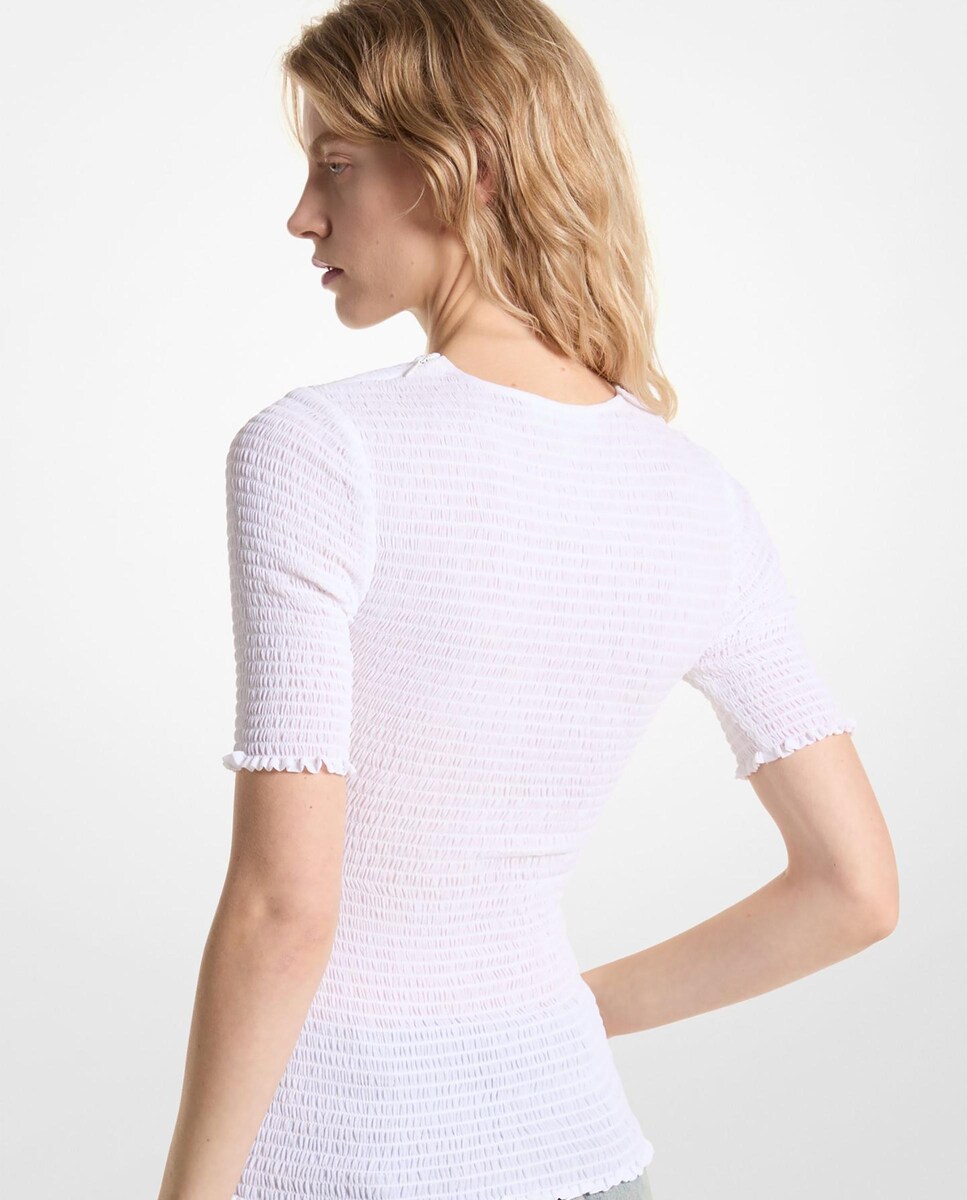 Camiseta Blanca Camisetas Michael Kors Mujer Camiseta De Mujer De