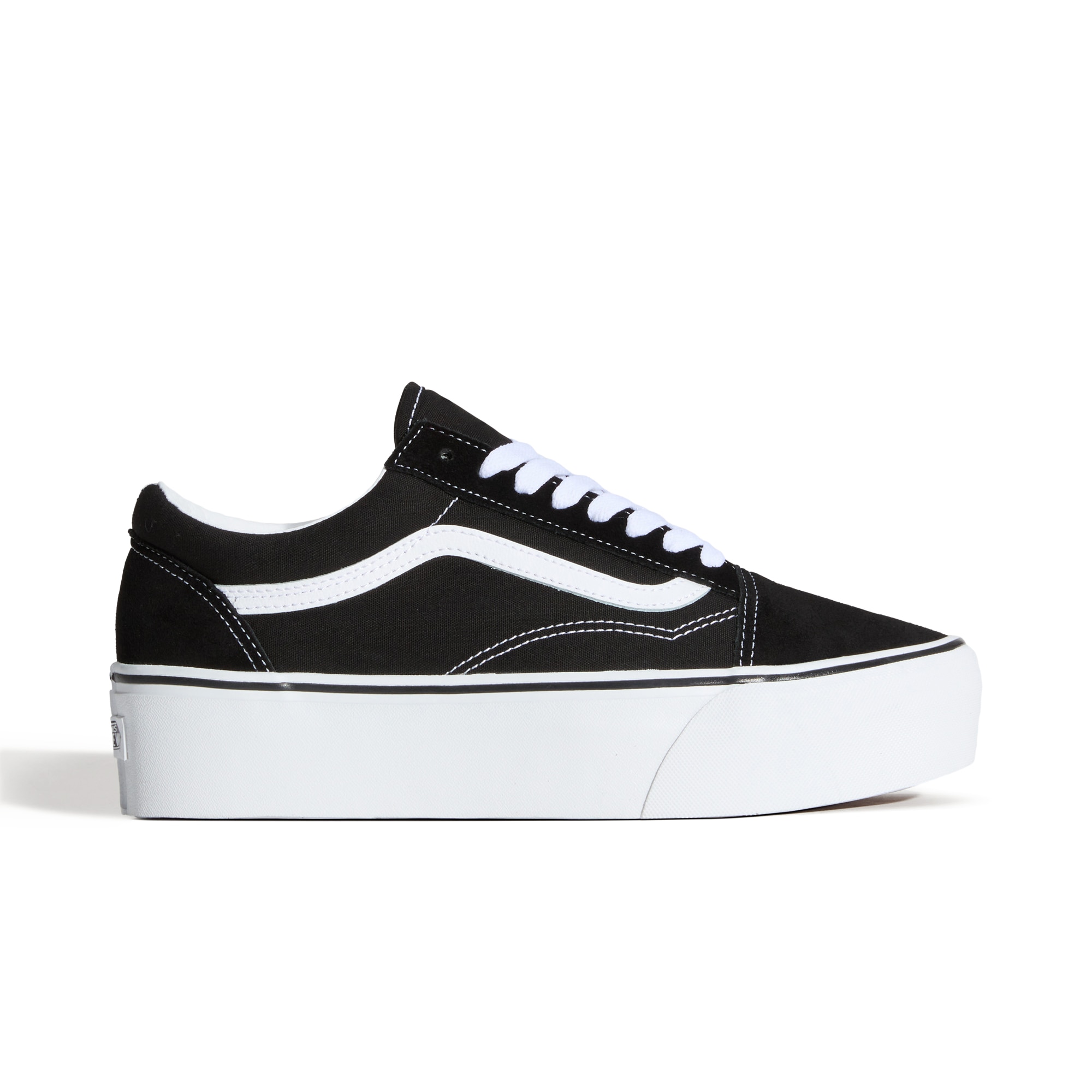 Imagen 1 de Zapatillas casual de mujer Old Skool Stackform Vans Negro / Blanco