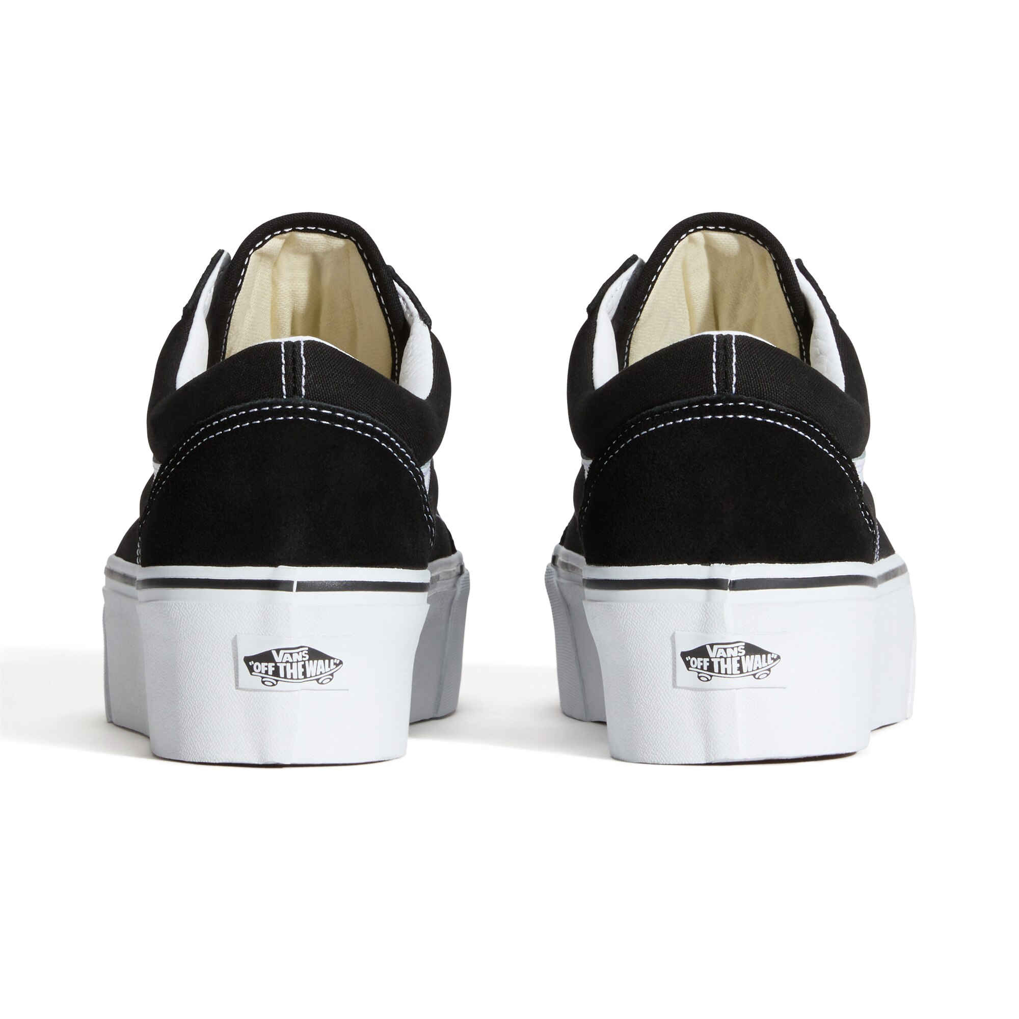 Imagen 4 de Zapatillas casual de mujer Old Skool Stackform Vans - Negro / Blanco Negro / Blanco