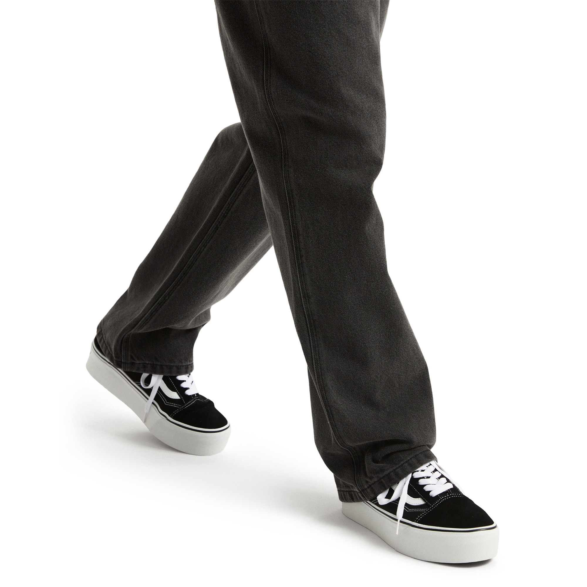 Imagen 5 de Zapatillas casual de mujer Old Skool Stackform Vans - Negro / Blanco Negro / Blanco