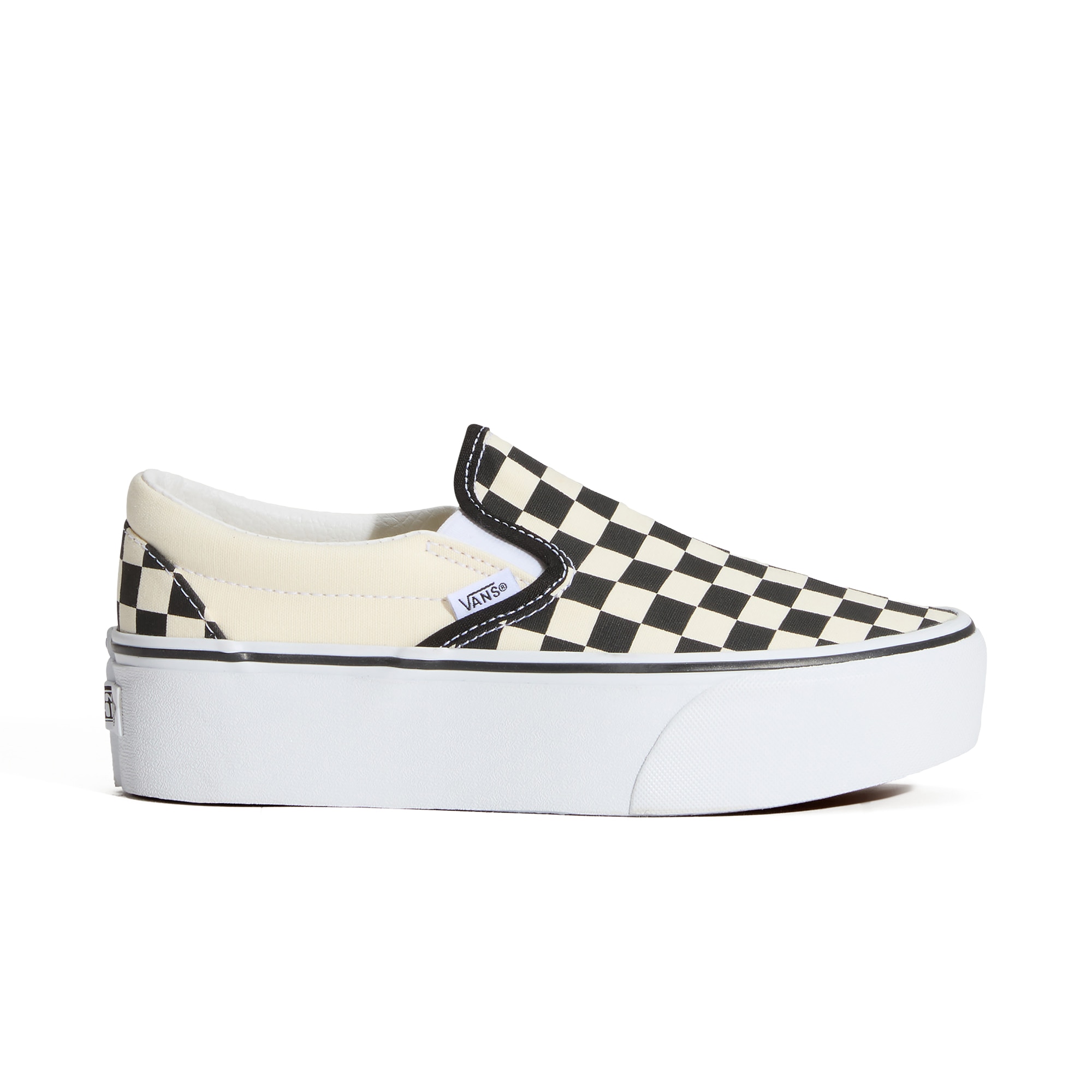 Imagen 1 de Zapatillas casual de mujer Classic Slip-On Stackform Vans Blanco / Negro