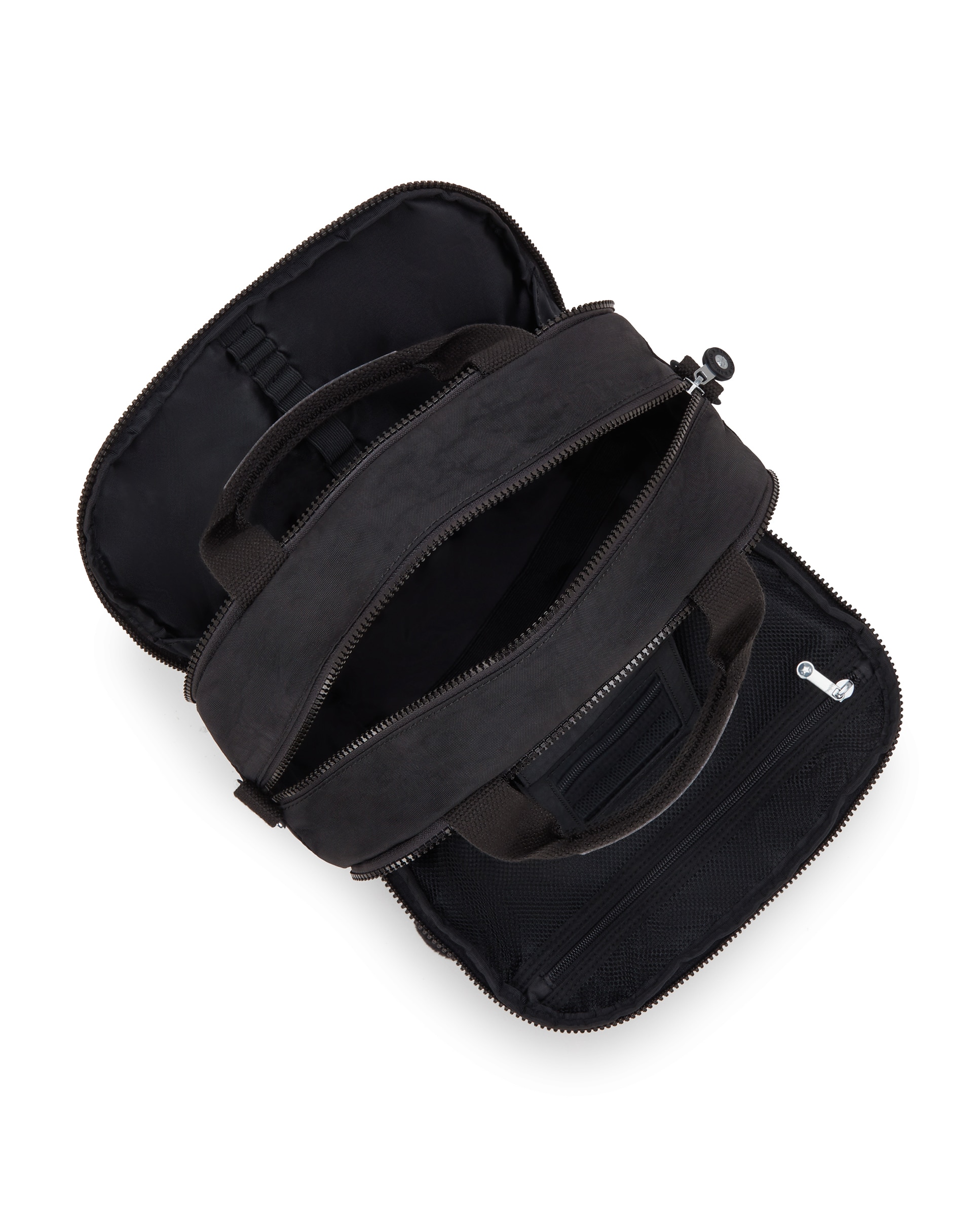 Neceser de mujer grande con funda adaptable a carrito - Kipling - Negro Negro-2