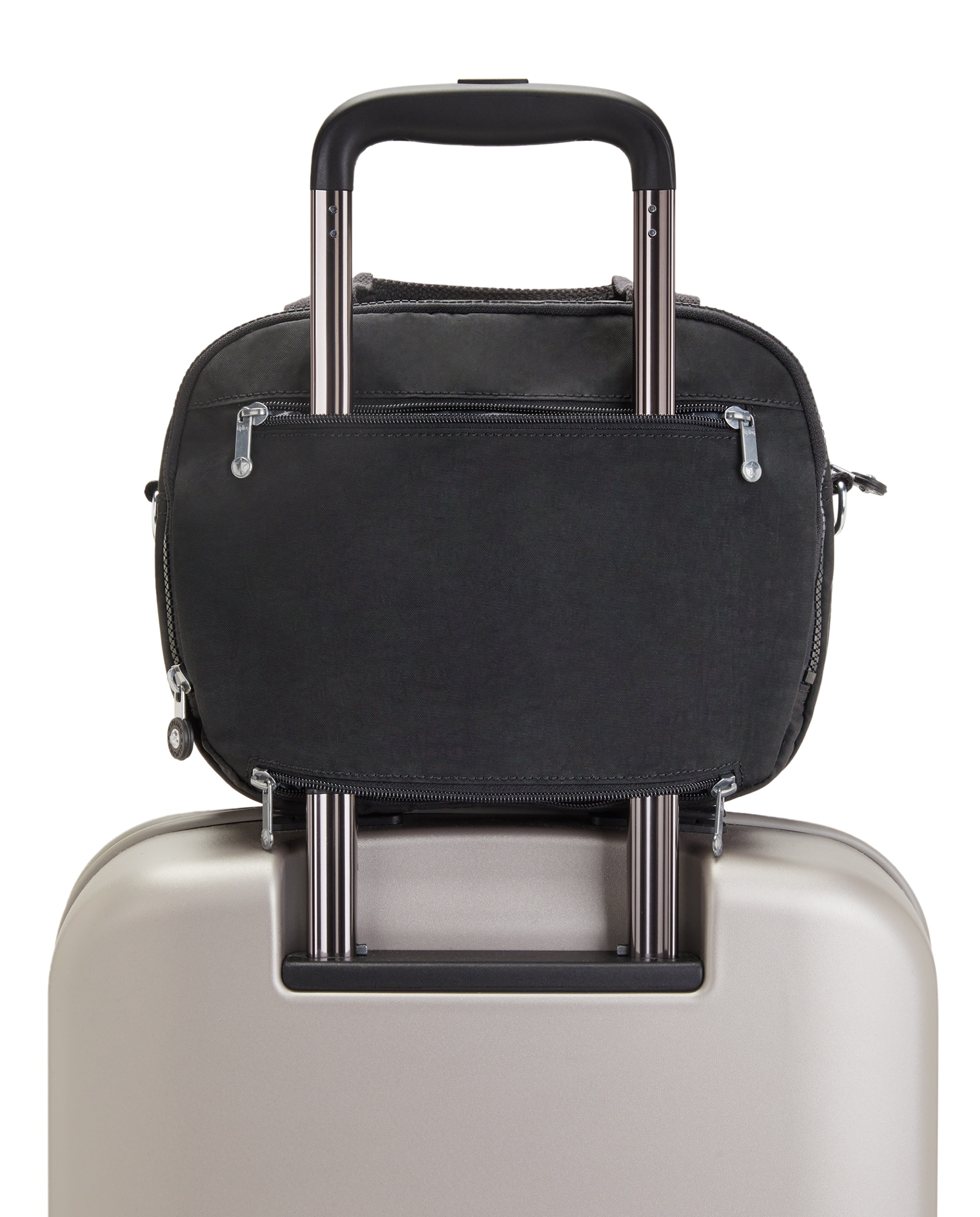 Neceser de mujer grande con funda adaptable a carrito - Kipling - Negro Negro-5