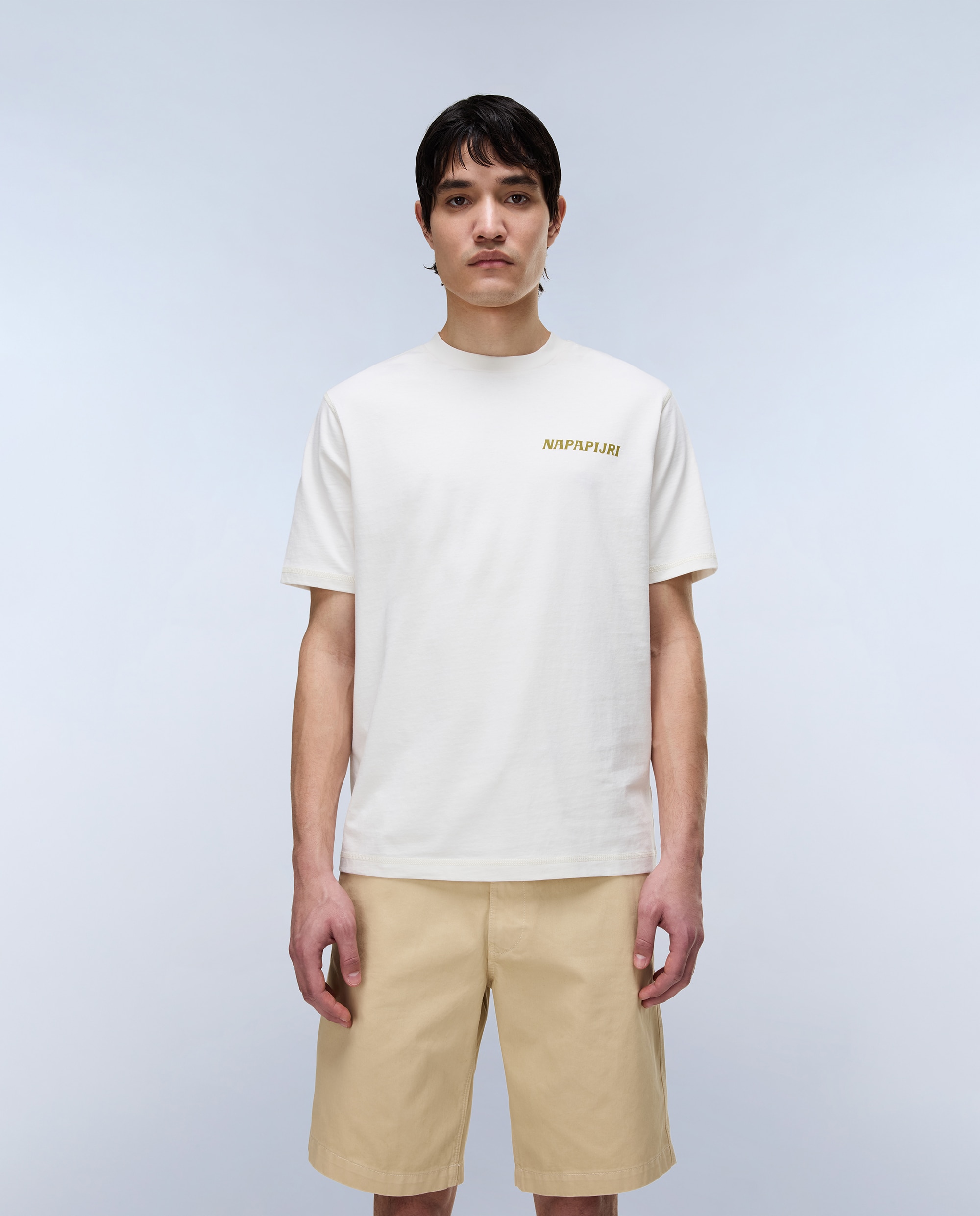 Napapijri - Camiseta de hombre Sol de manga corta.