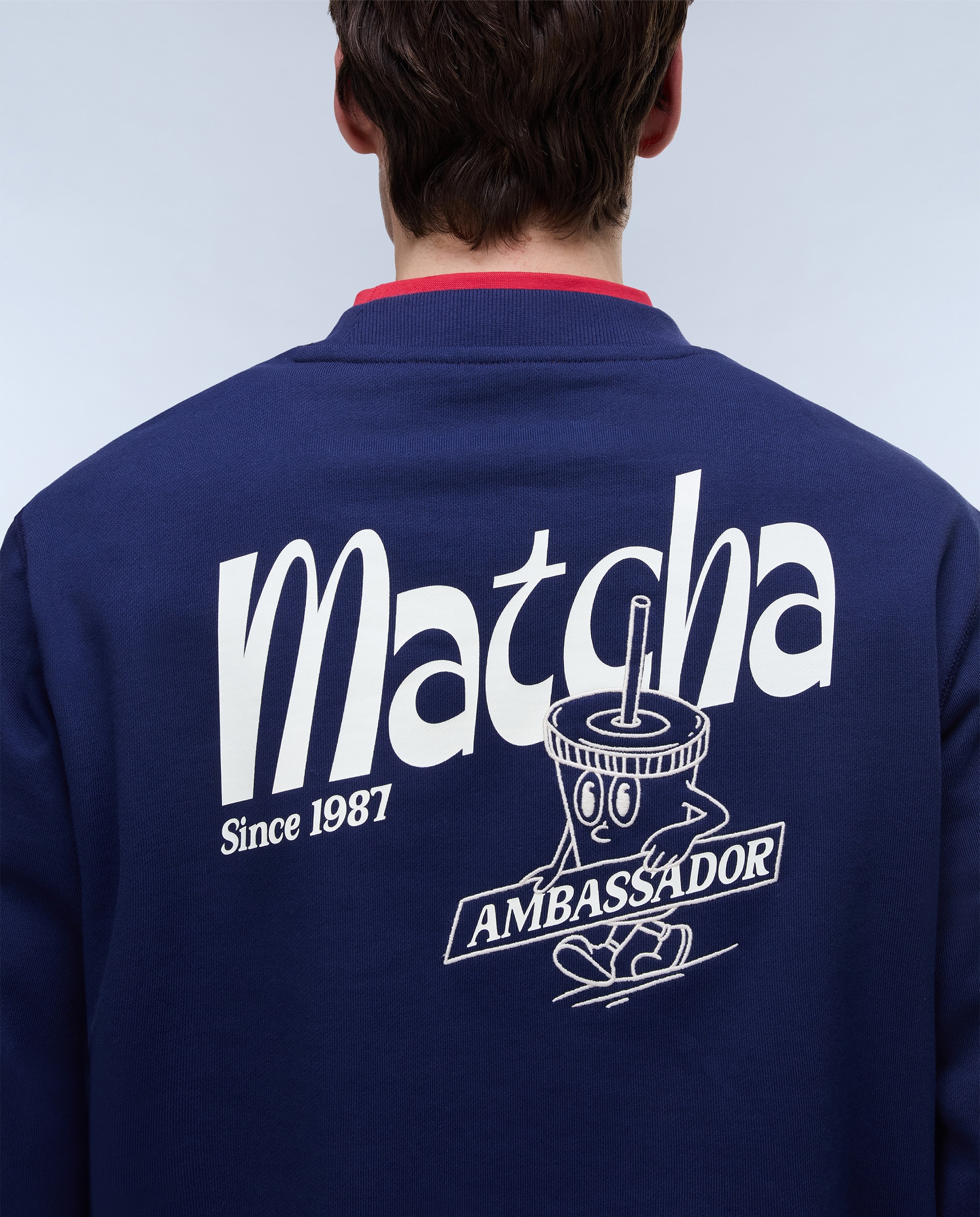 Sudadera de hombre Sol con cuello redondo - Napapijri - Azul marino Azul marino-5