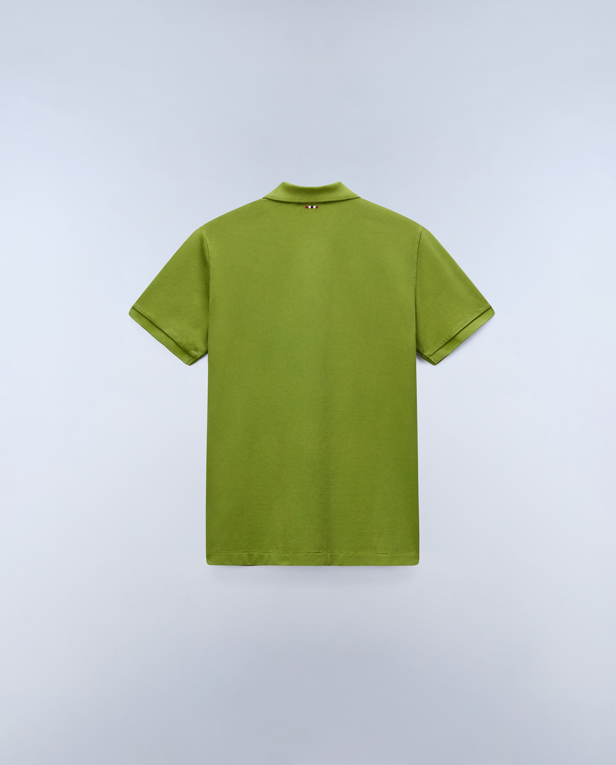 Polo de piqué y manga corta de hombre elbas de corte regular - Napapijri - Verde Verde-4