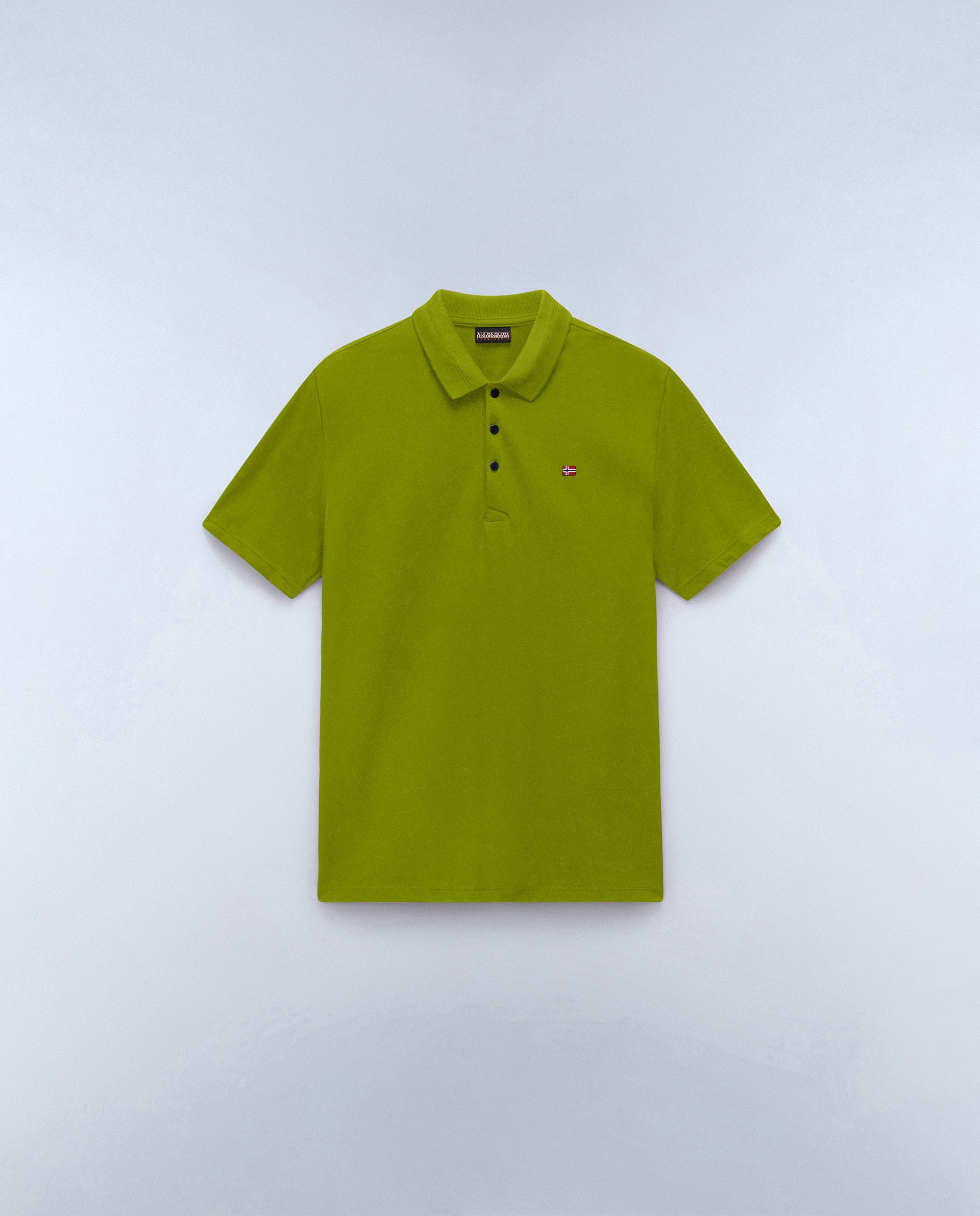 Polo de piqué y manga corta de hombre ealis de corte regular - Napapijri - Verde Verde-5