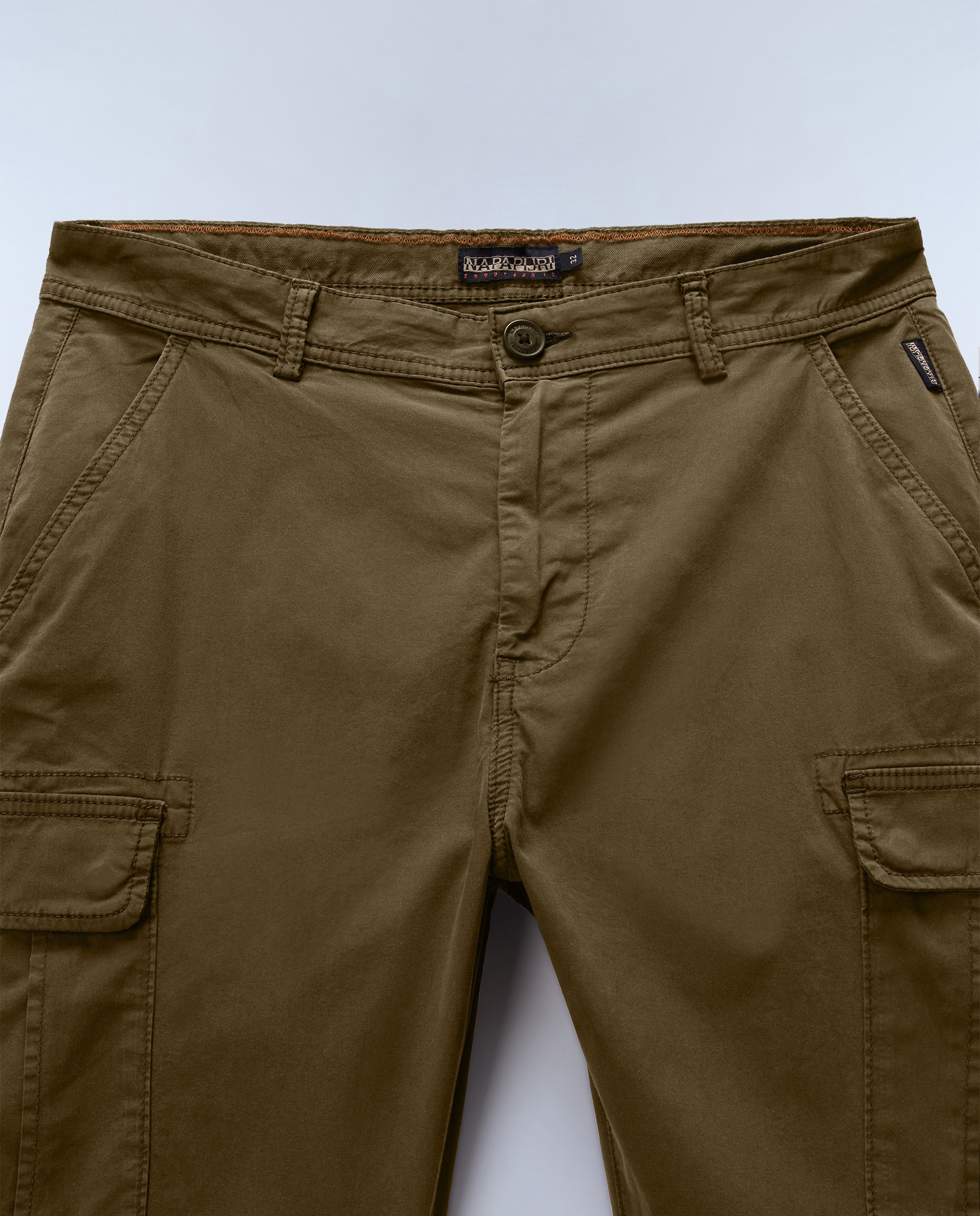 Pantalón cargo de hombre Yasuni de corte regular - Napapijri - Verde Oliva Verde Oliva-5