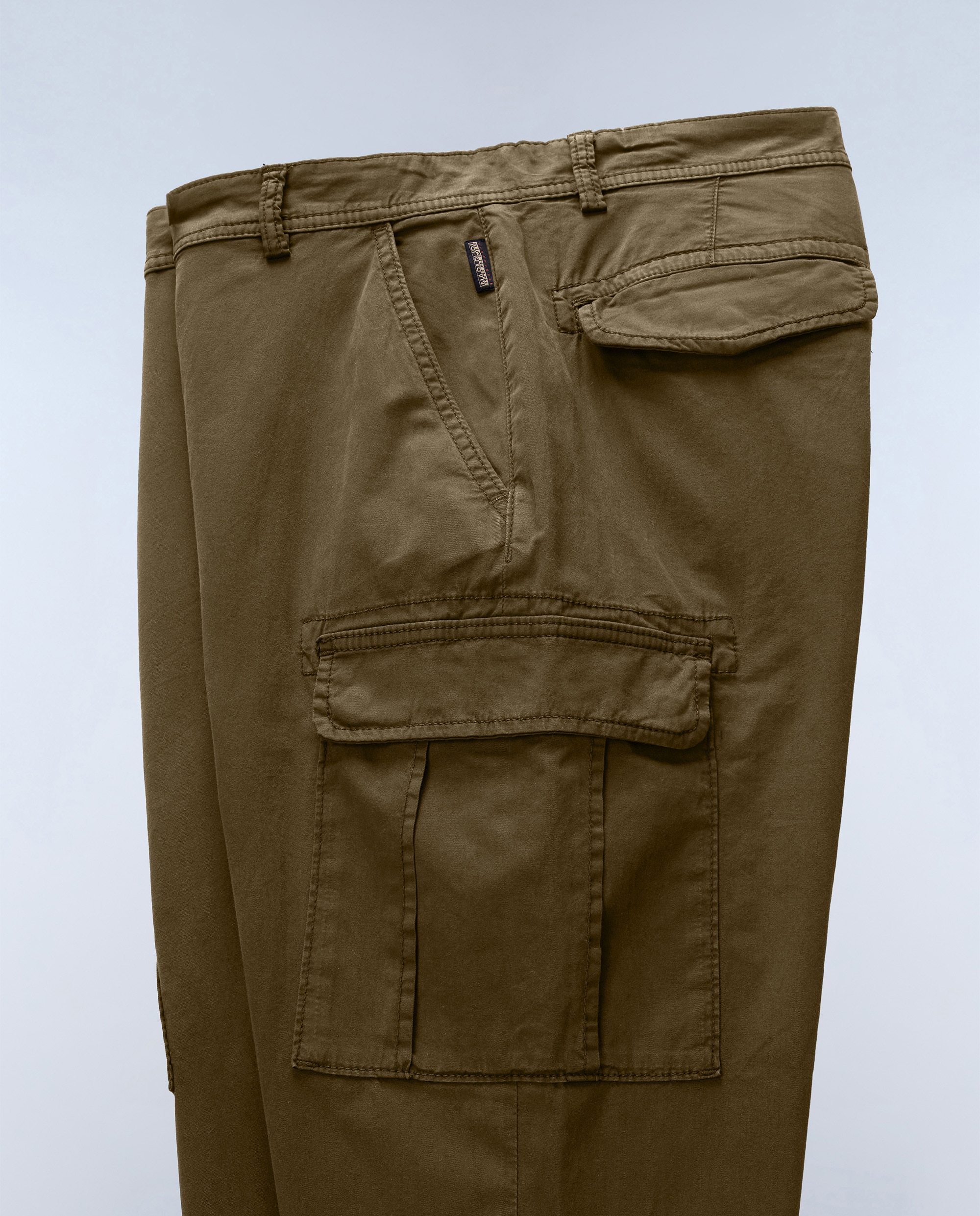 Pantalón cargo de hombre Yasuni de corte regular - Napapijri - Verde Oliva Verde Oliva-6